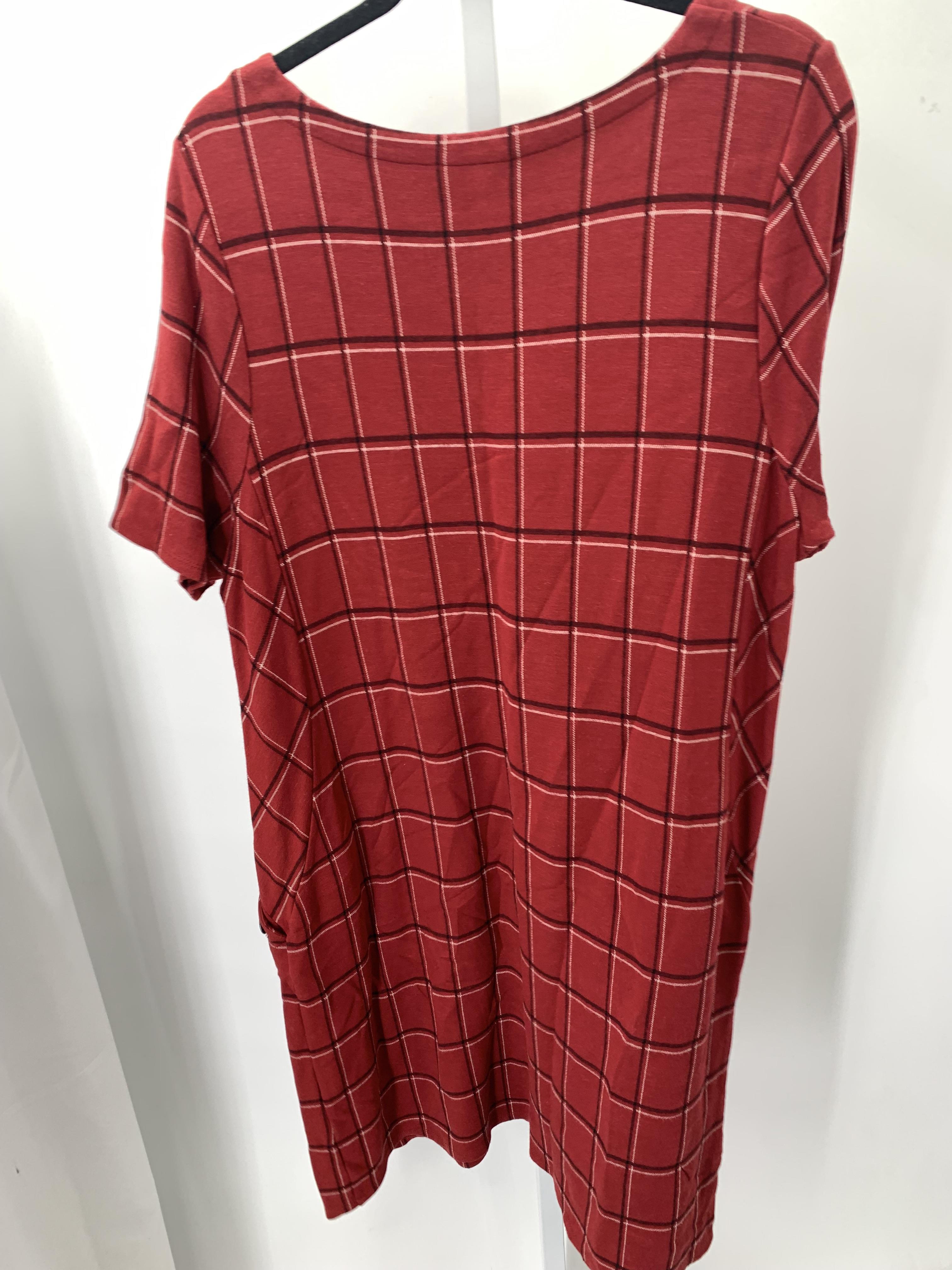 J-Jill Size X Large Petite Petite Short Sleeve Dress