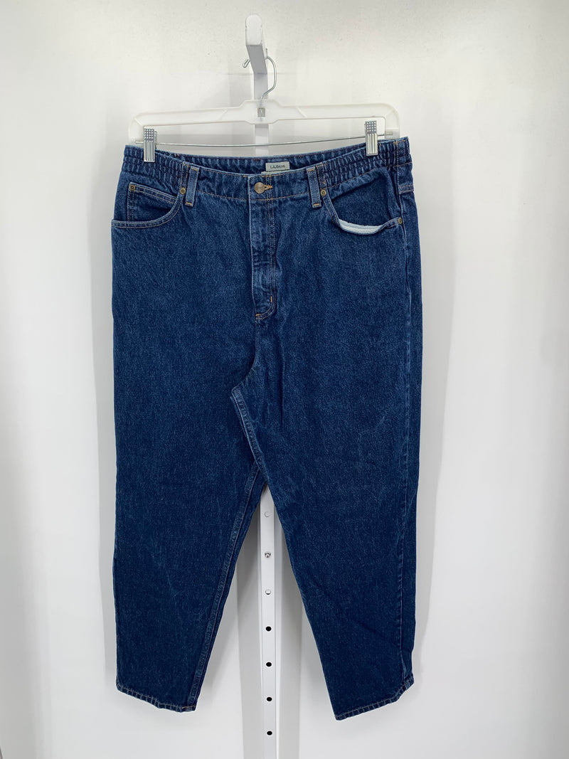 LL Bean Size 16 Petite Petite Jeans