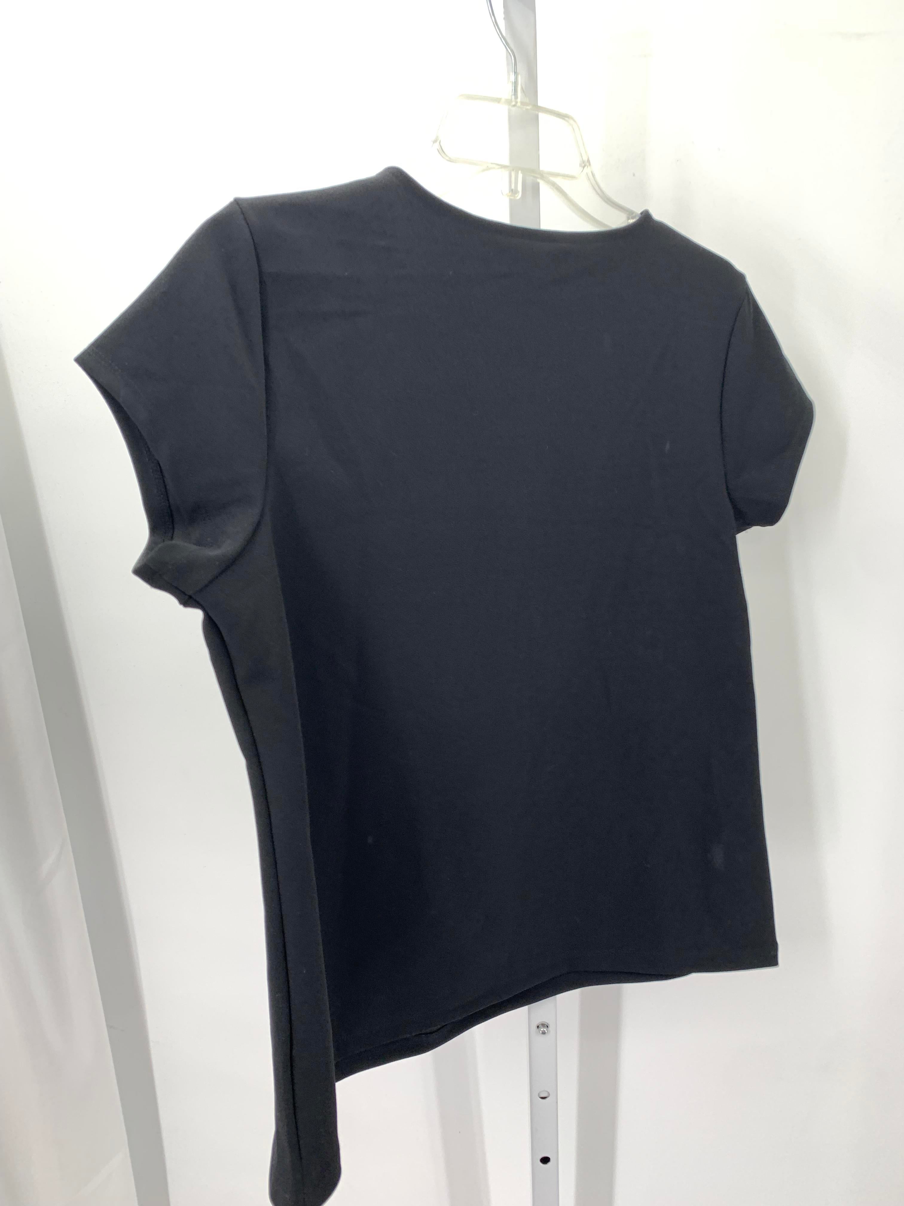 Liz Claiborne Size Large Petite Petite Short Sleeve Shirt