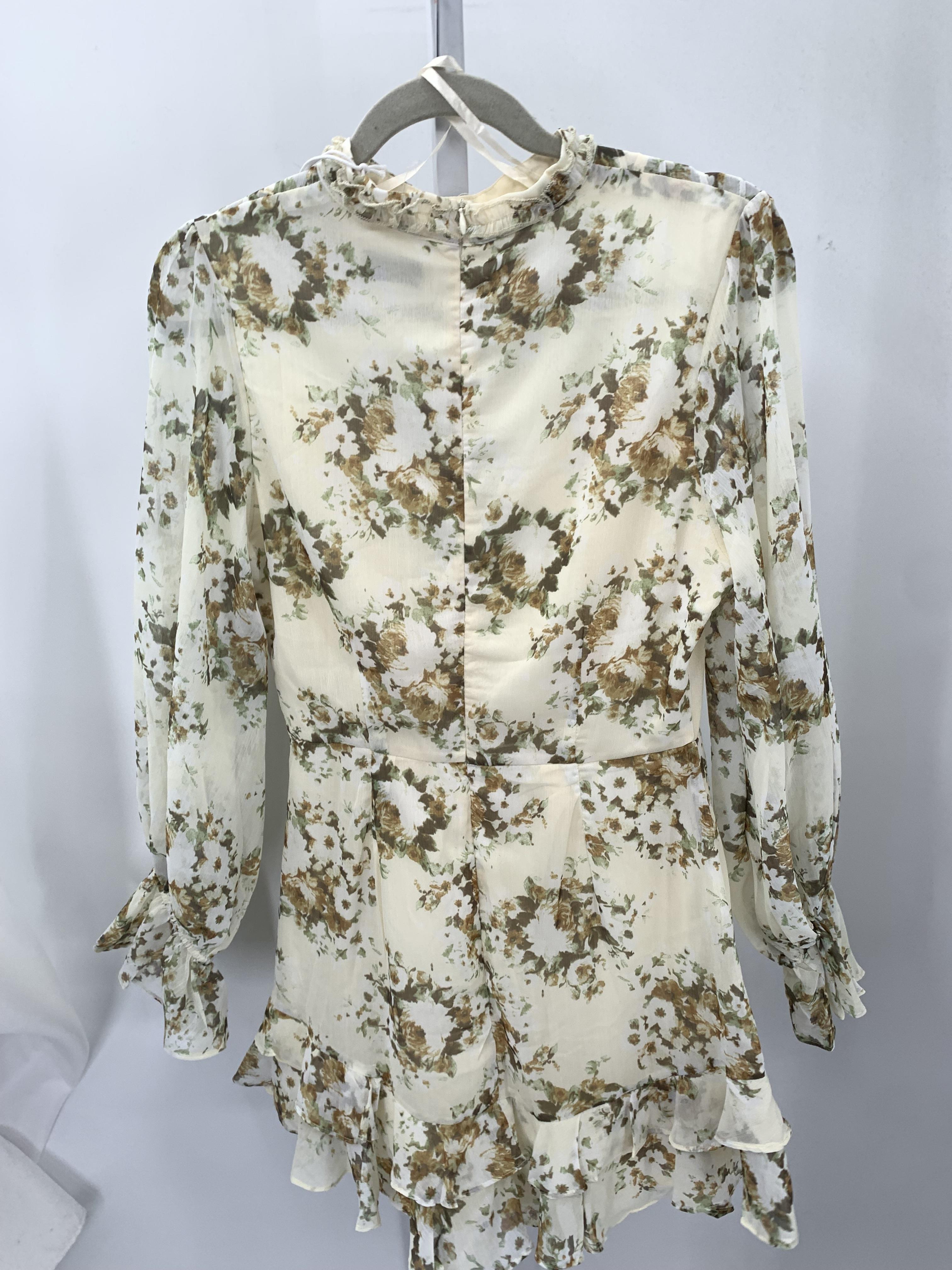 Size Large Juniors Long Sleeve Dress