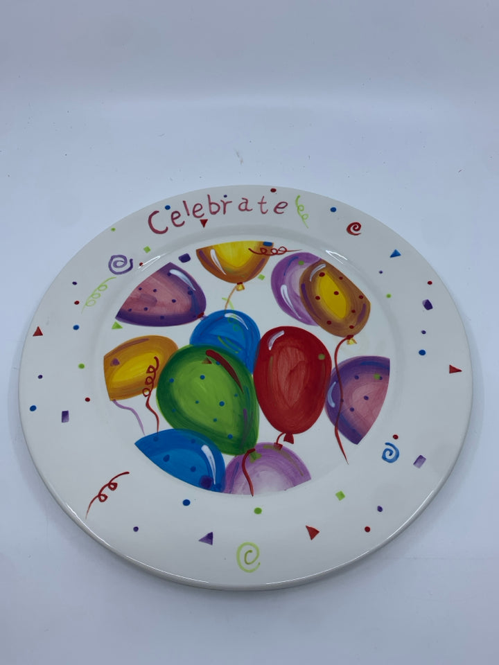 CELEBRATE BALLOONS PLATTER.