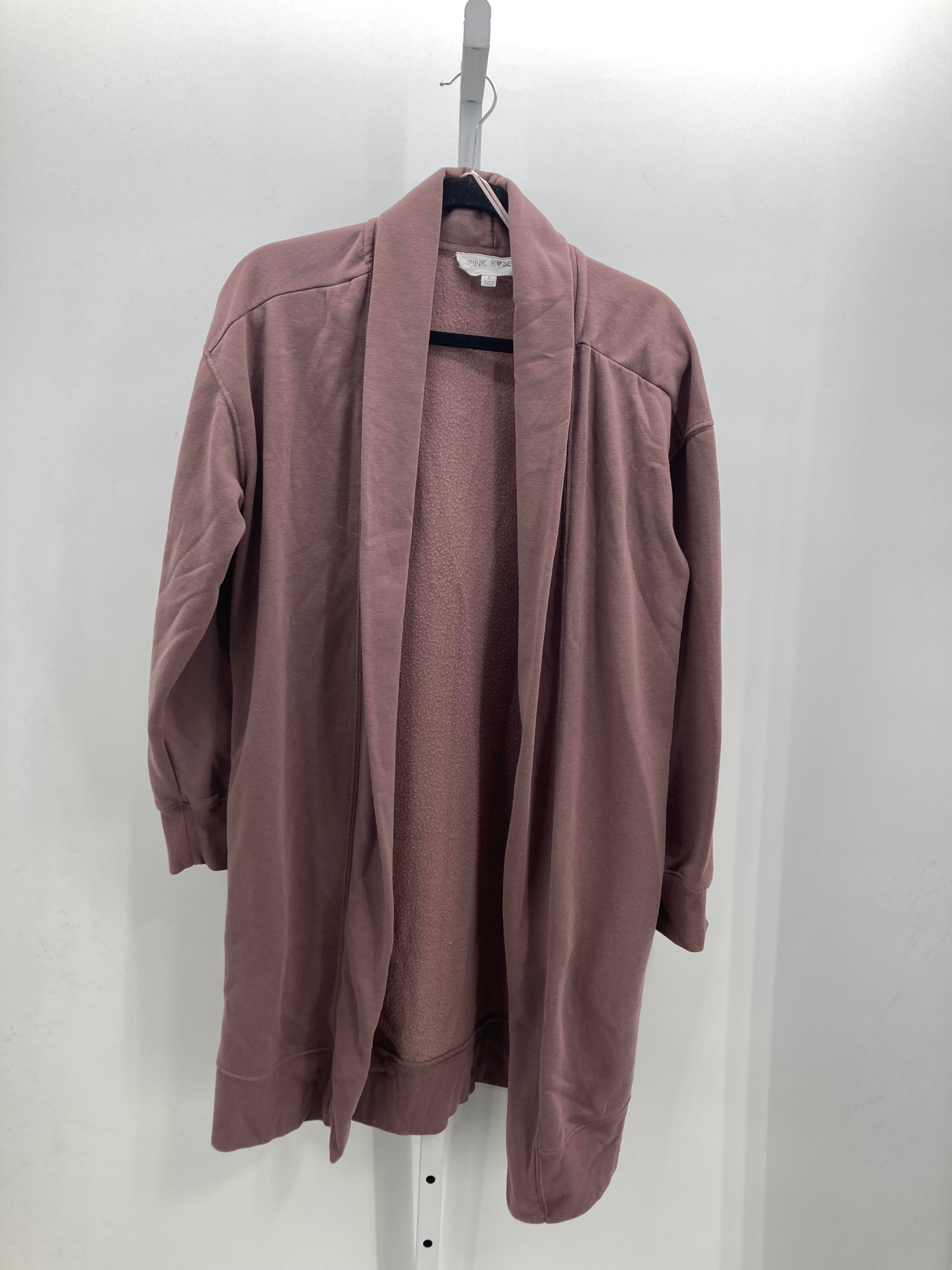 Pink Rose Size Large Juniors Cardigan
