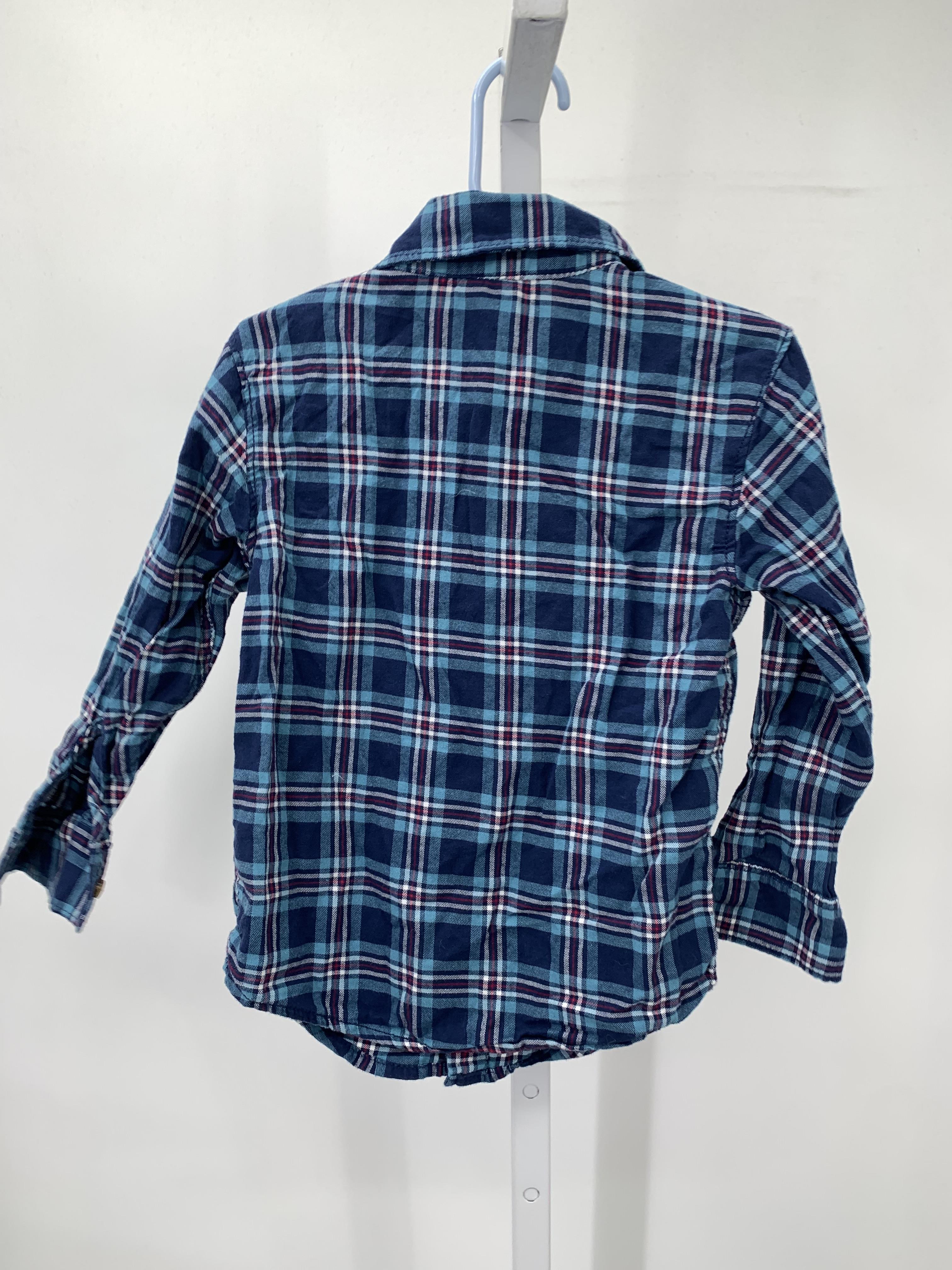 PLAID BTN DOWN