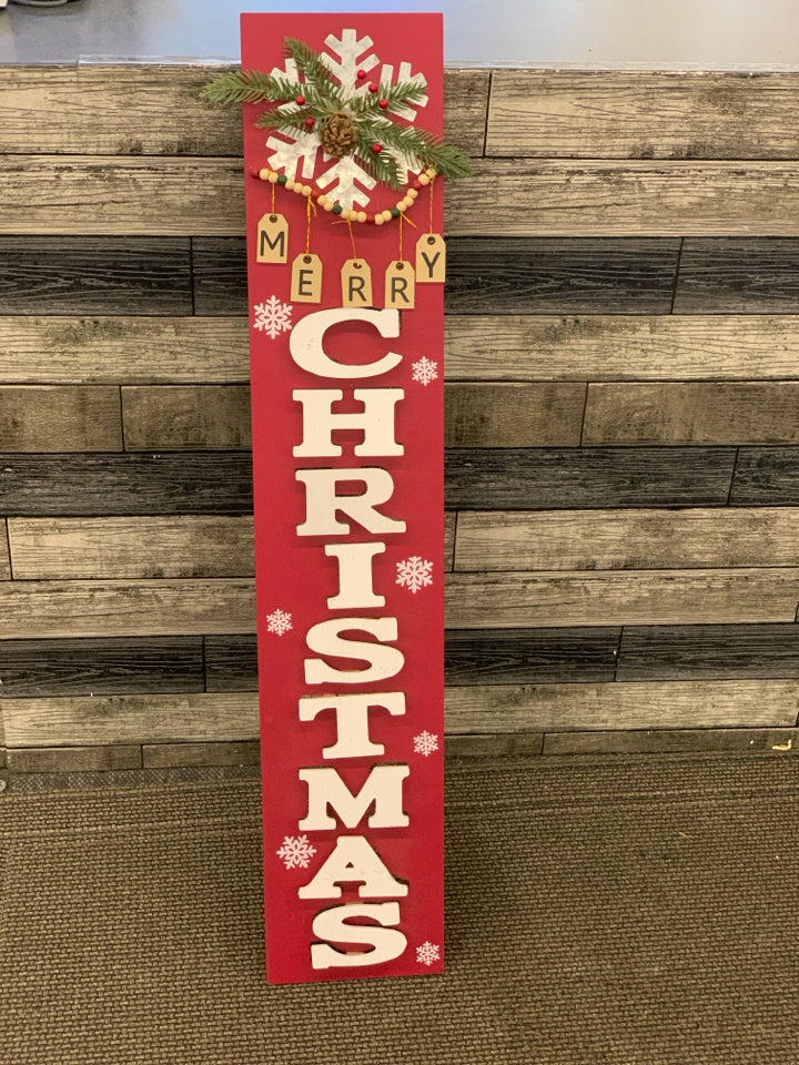 MERRY CHRISTMAS LIGHT UP SIGN.