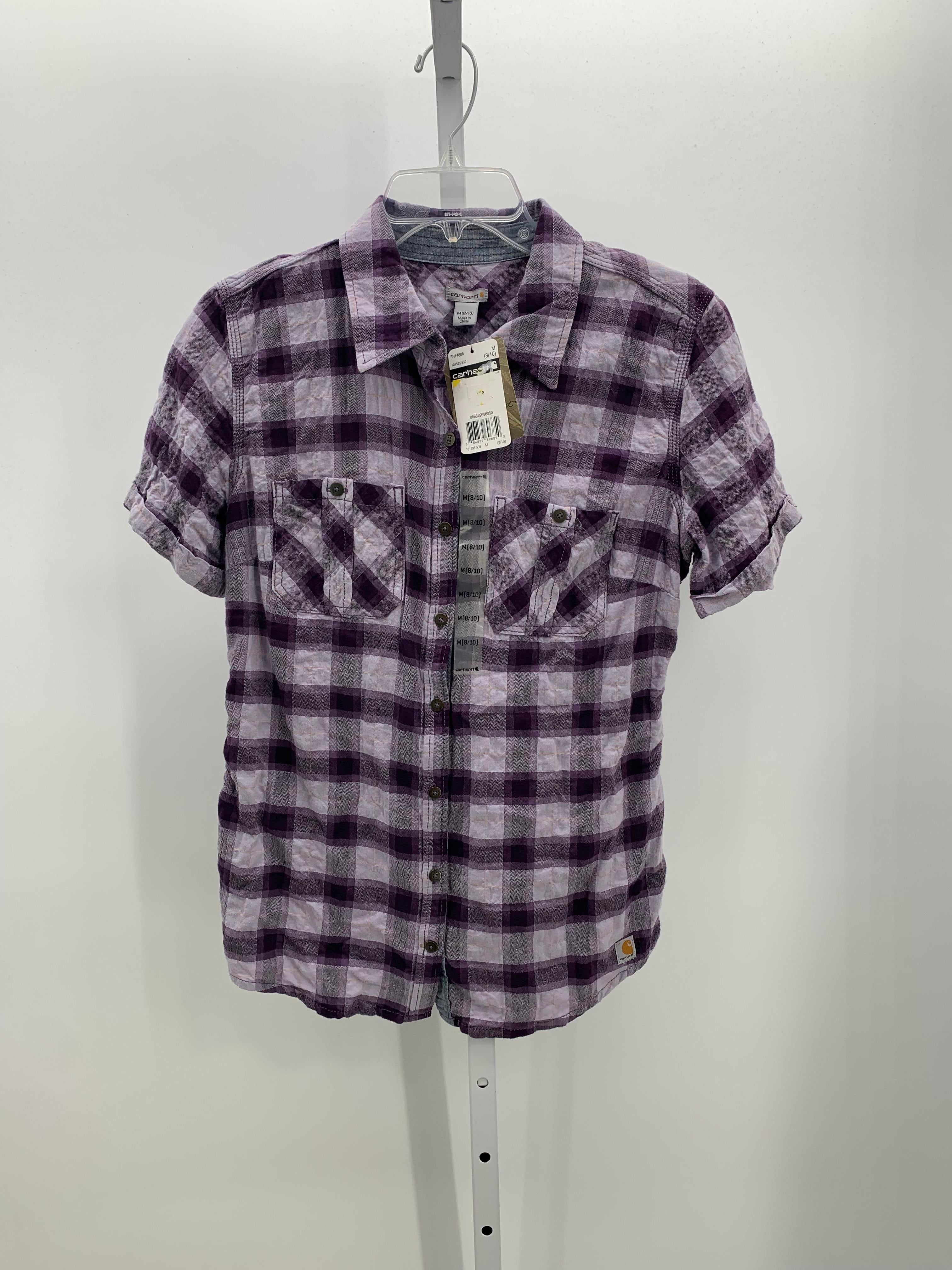 Carhartt Size Medium Misses Short Sleeve Shirt