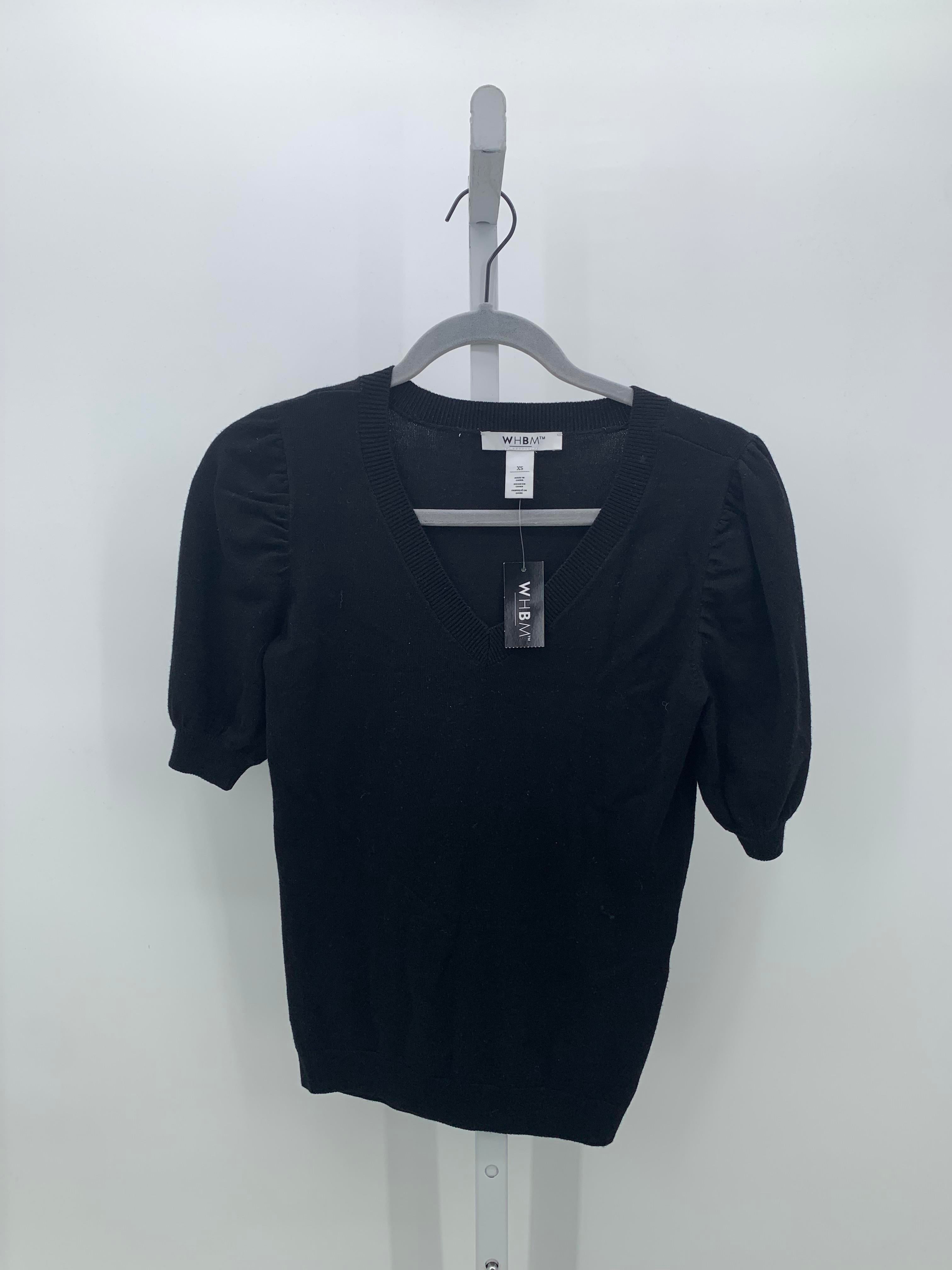 White House Black Size X Small Misses Short Slv Sweater