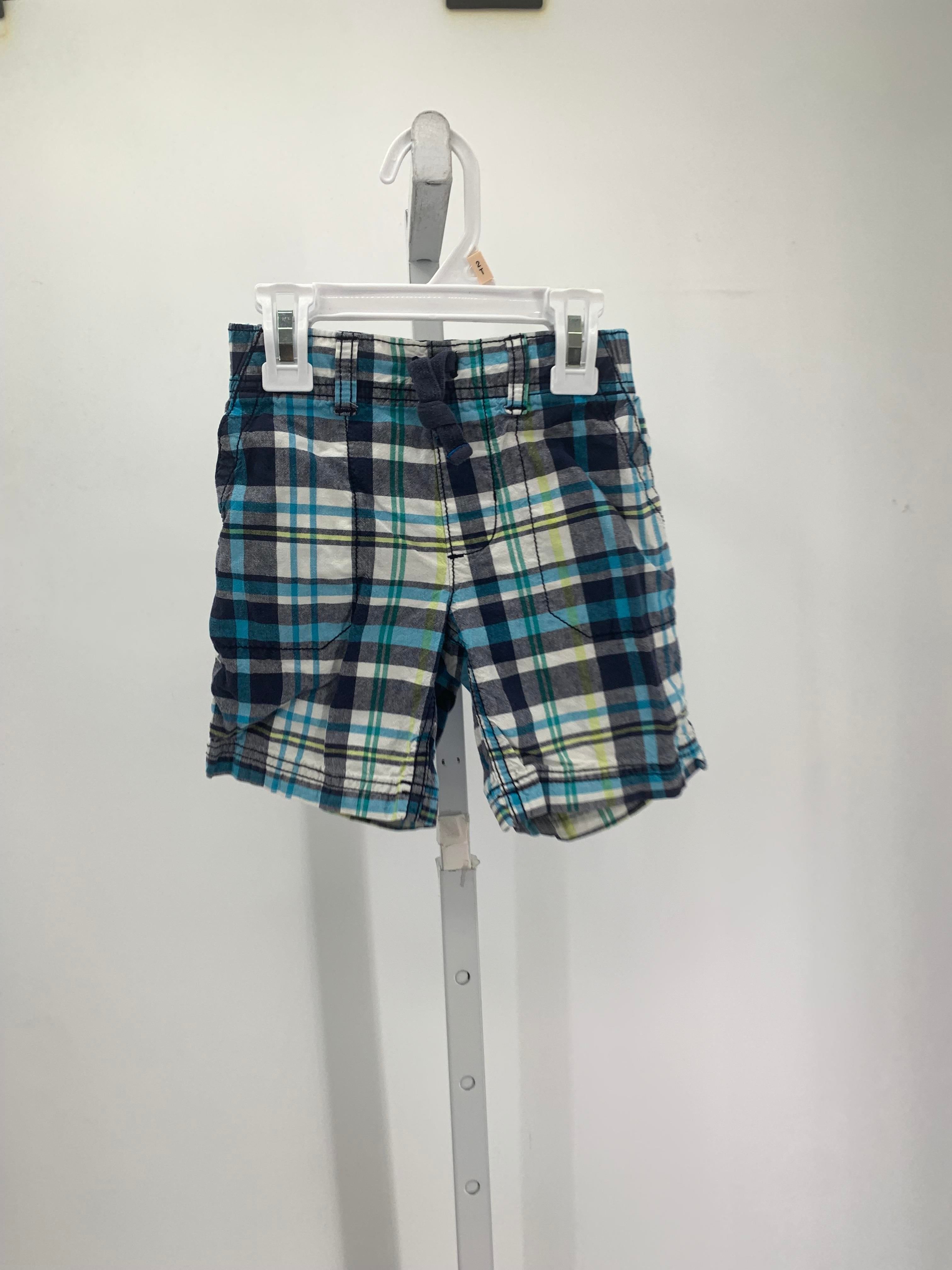 PLAID ELASTIC WAIST