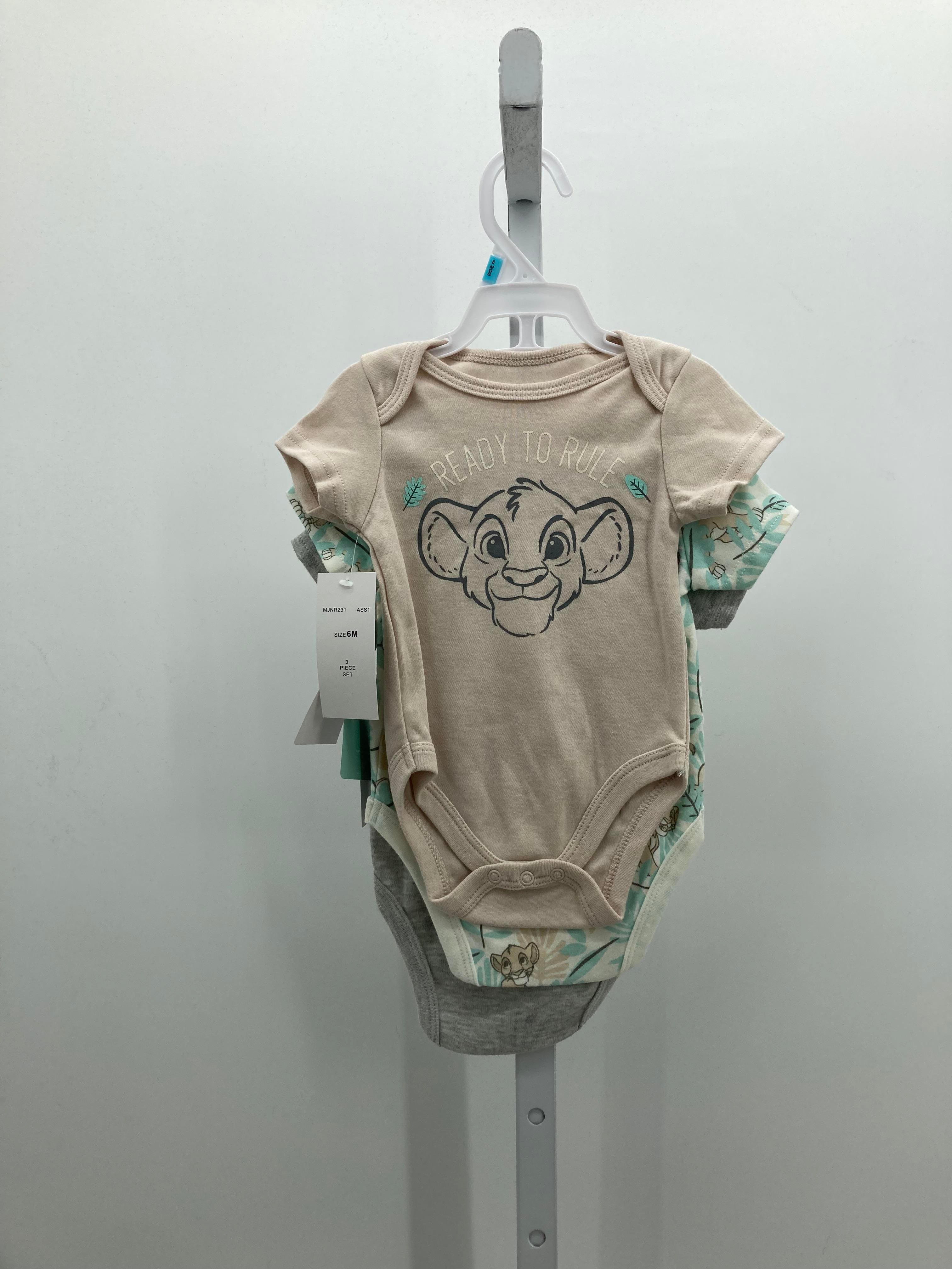 NEW THREE LION KING SHORT SLV BODY SUIT