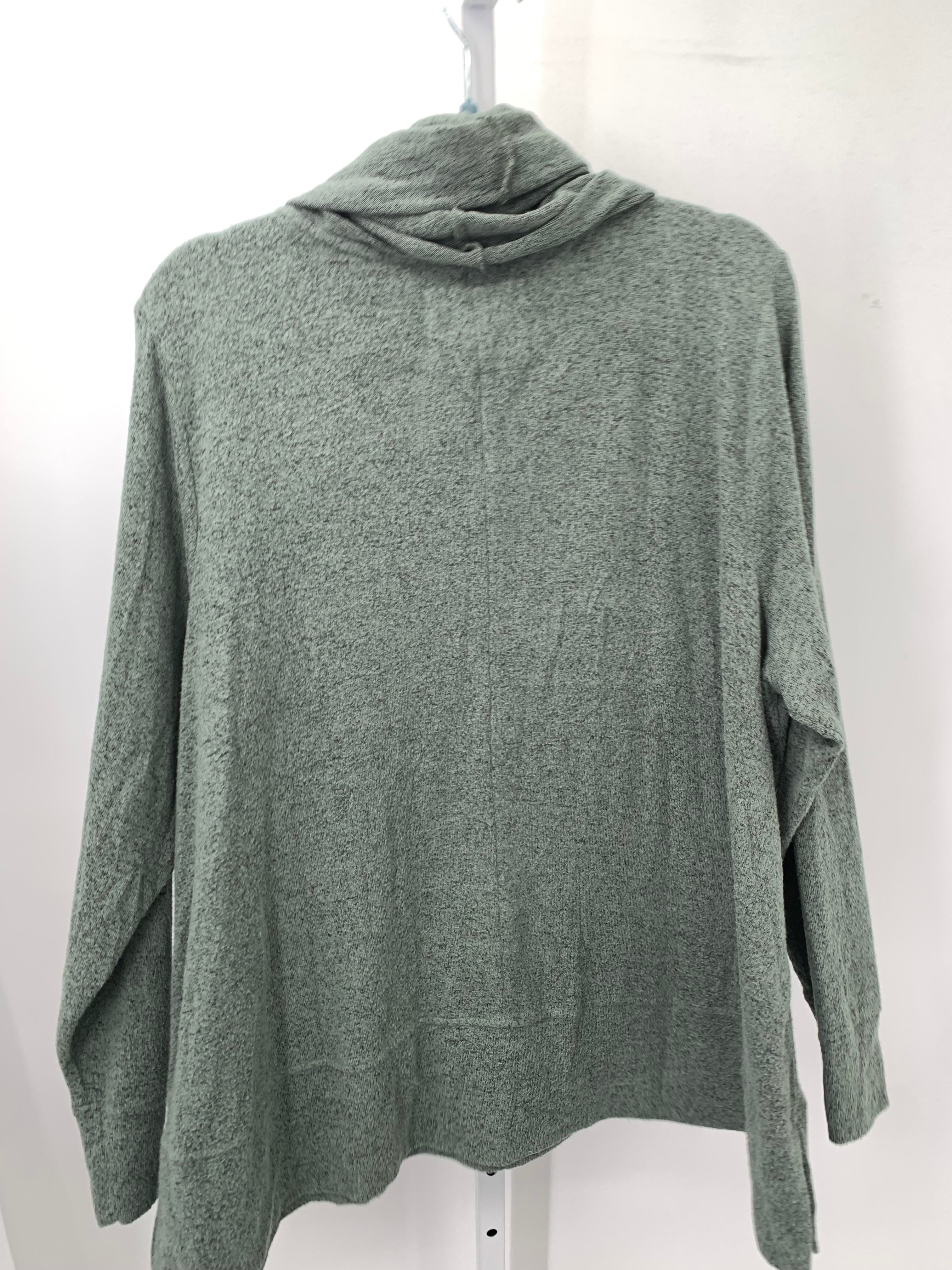 Cupio Size 2X Womens Long Slv Sweater