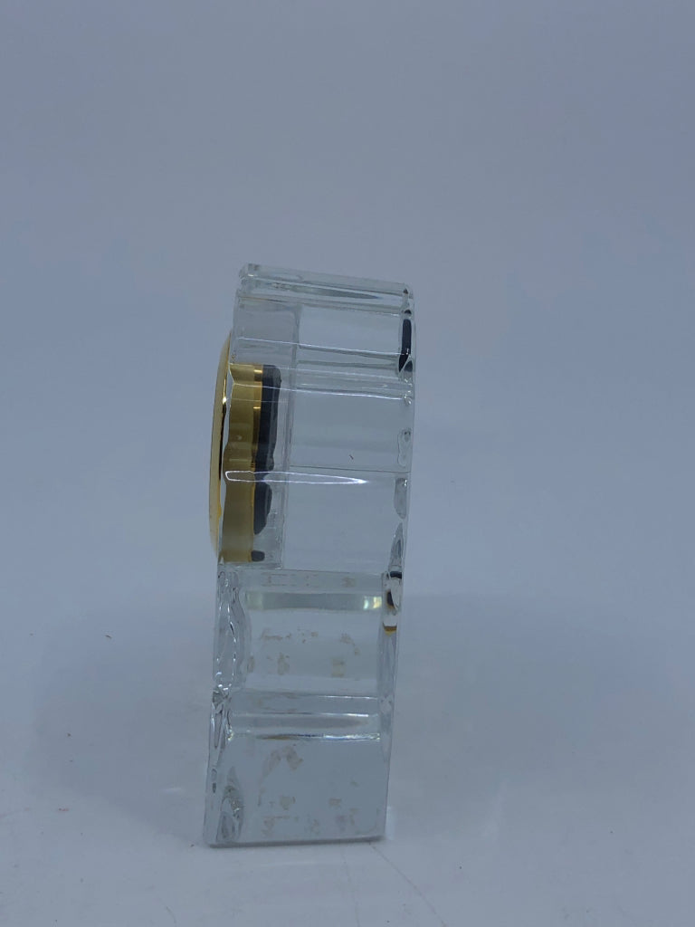 MINI CRYSTAL DESK CLOCK.