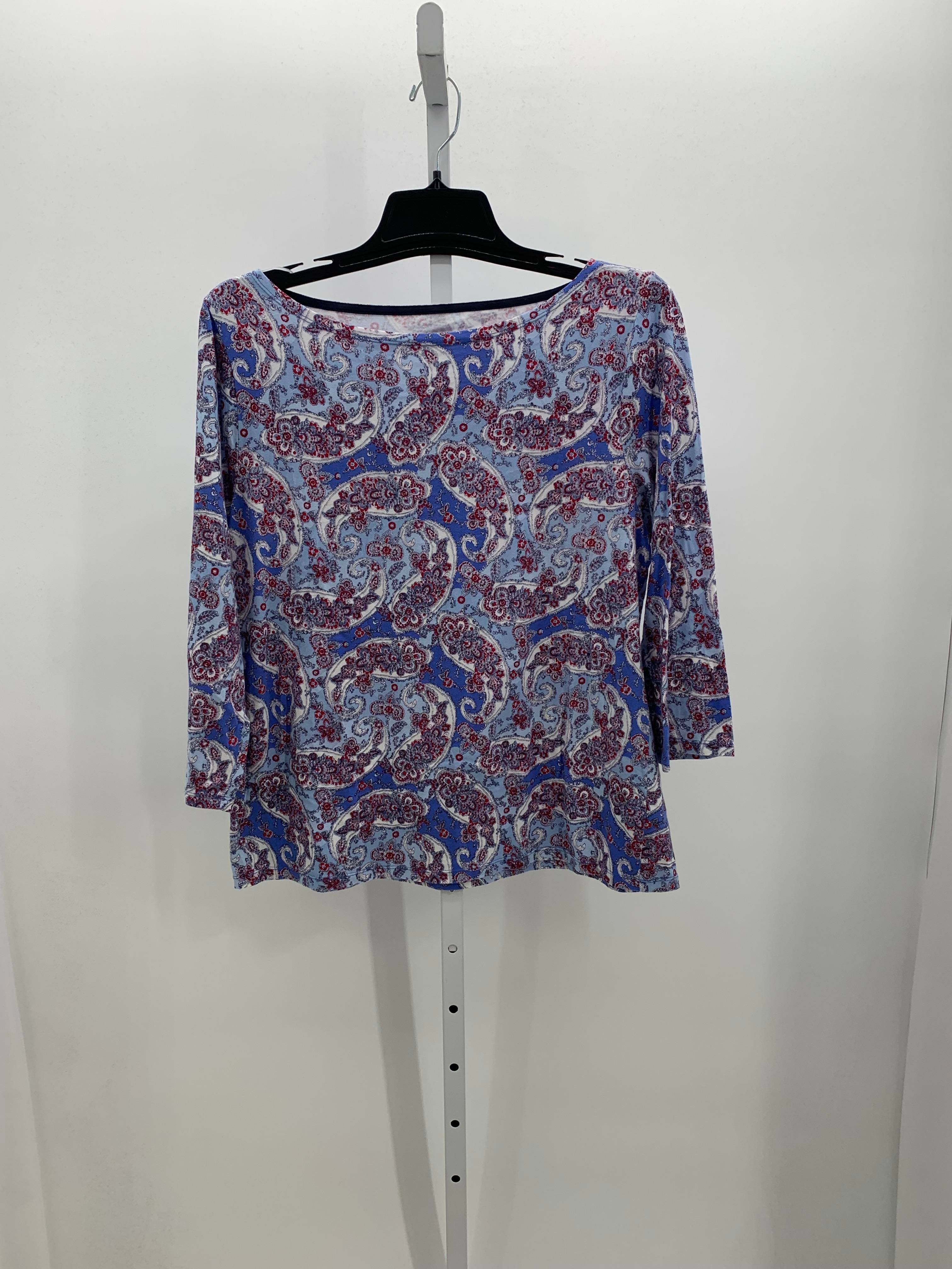 Talbots Size Extra Large Misses 3/4 Sleeve Shirt