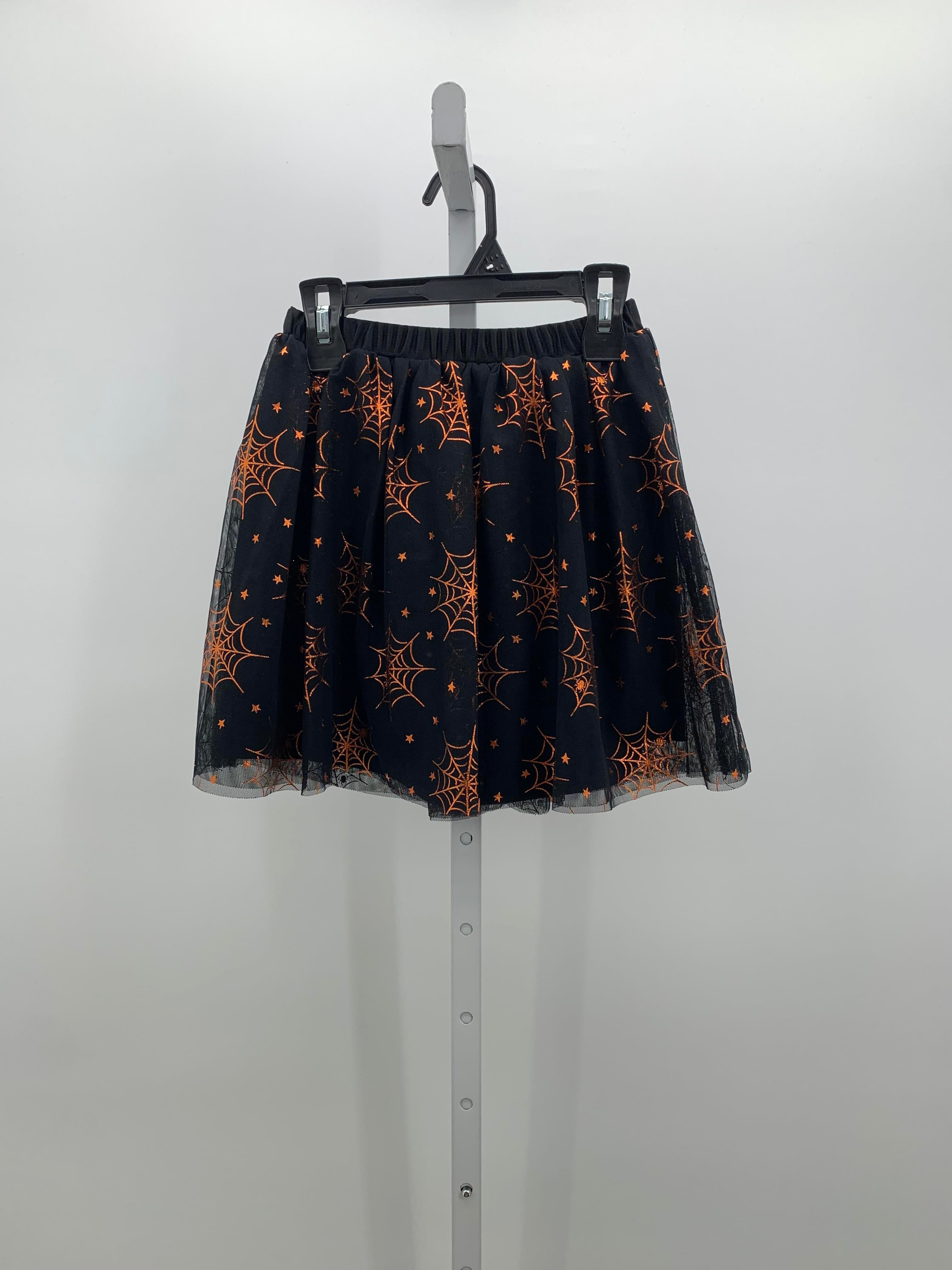 ORANGE SPIDERWEBS SKIRT