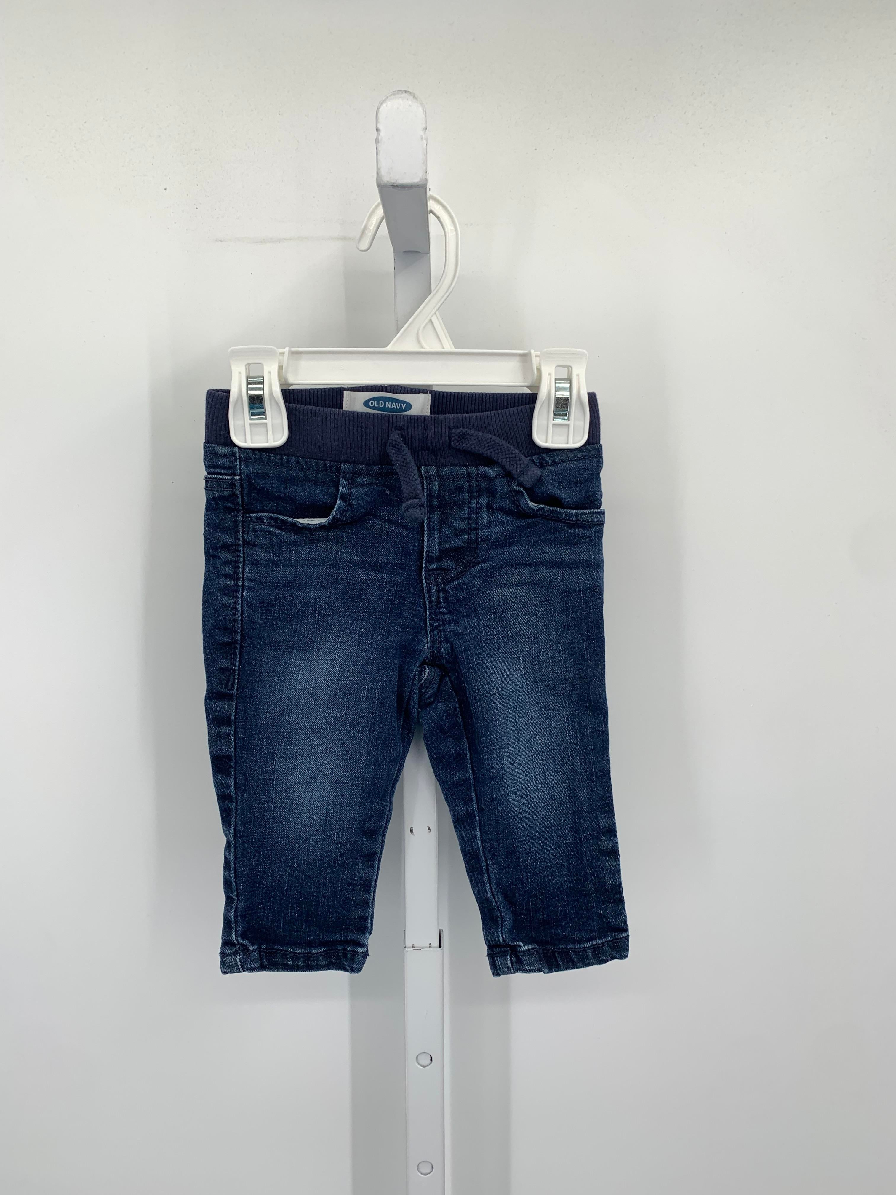 ELASTIC WAIST JEANS