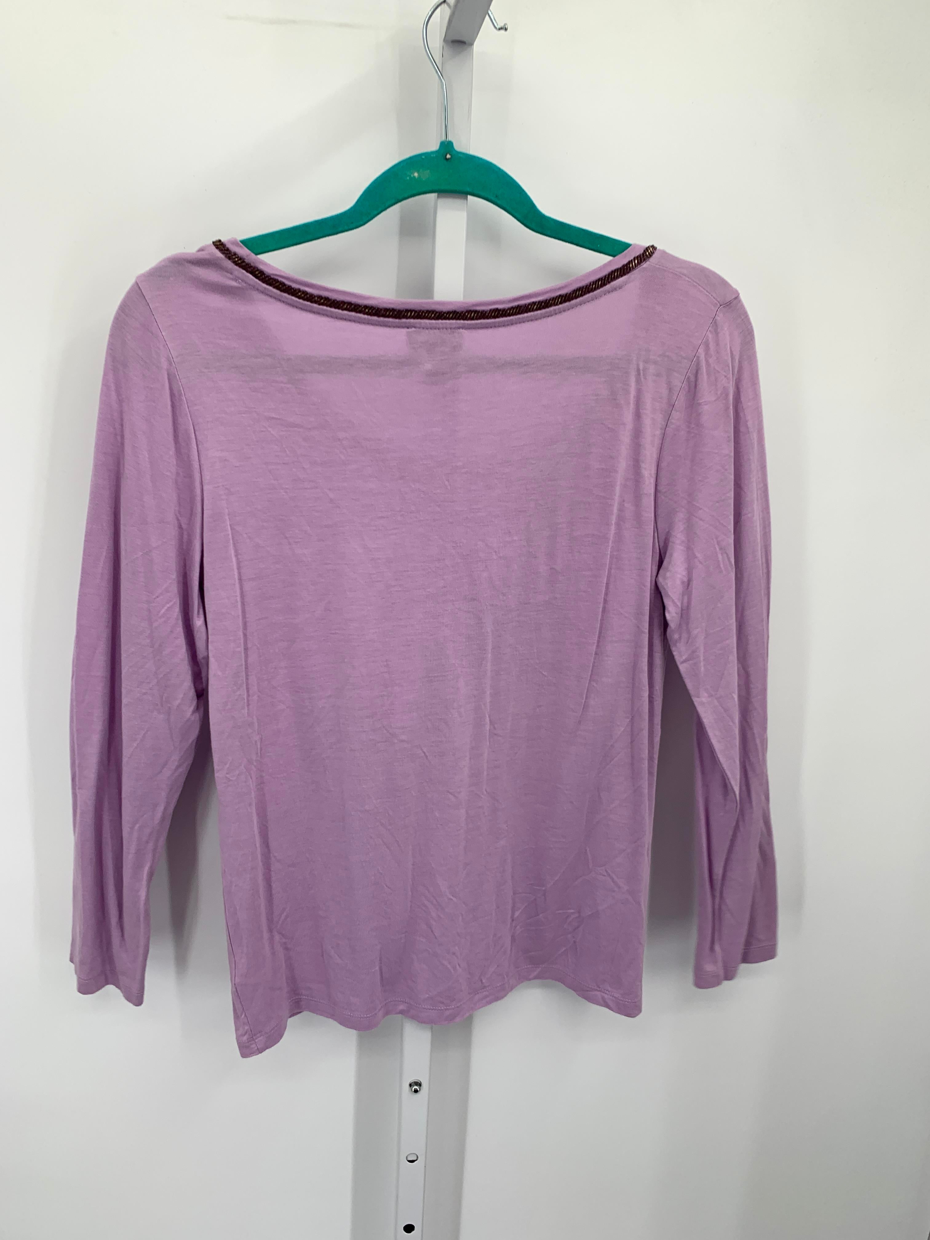 Talbots Size Medium Petite Petite Long Sleeve Shirt