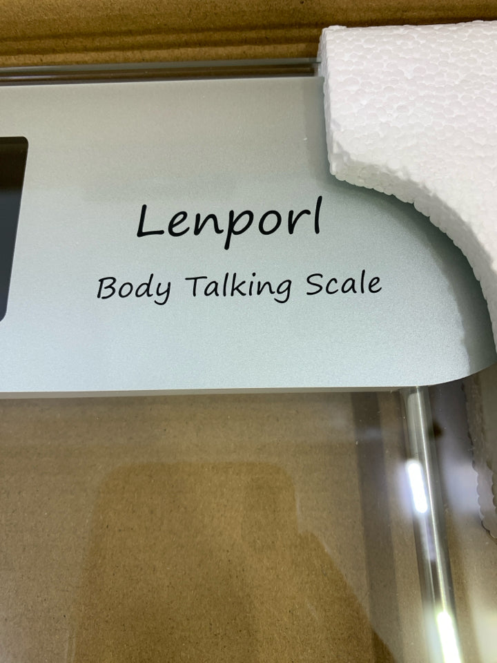 NIB LENPORL BODY TALKING SCALE.