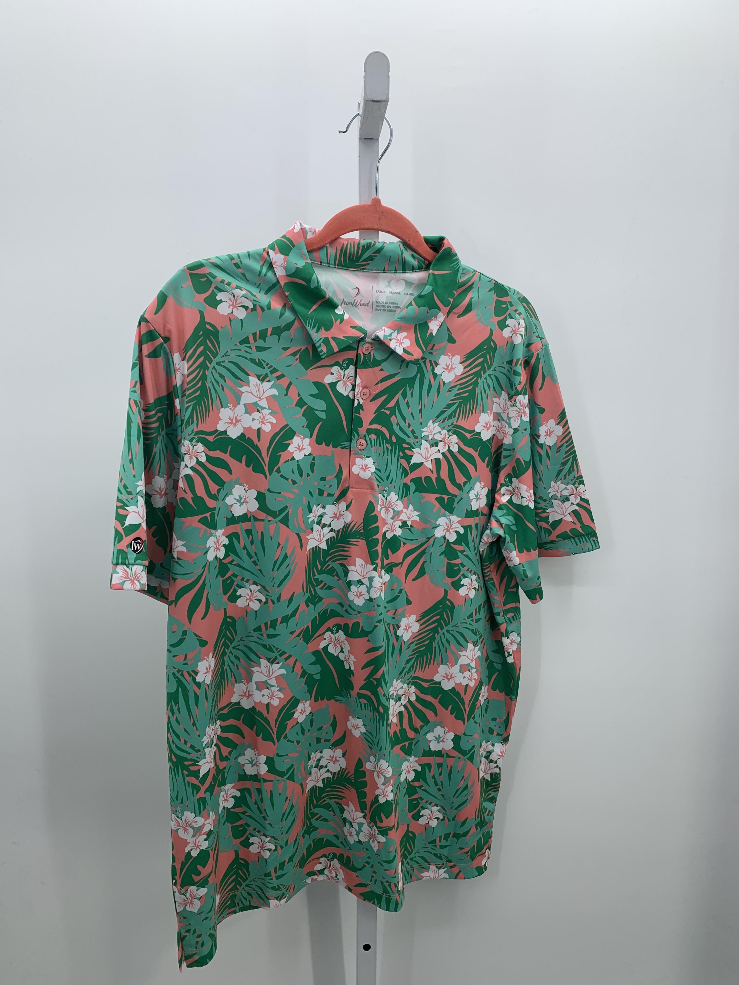 TROPICAL FLOWERS POLO.