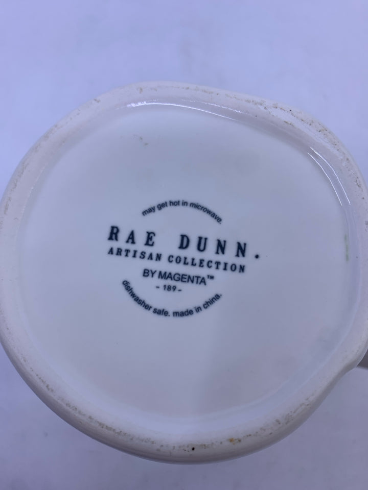 RAE DUNN PUMPKIN MUG.