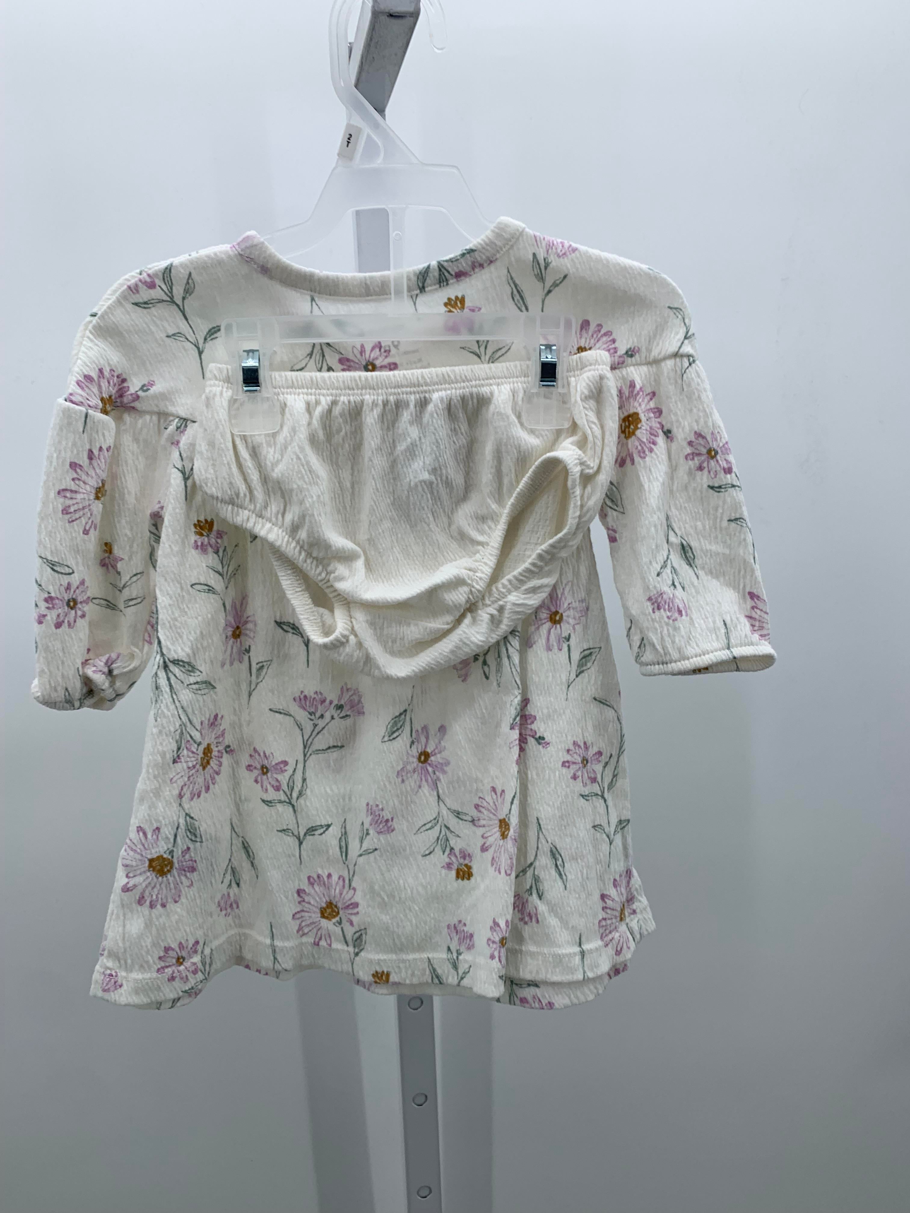 Carters Size 9 Months Girls Long Sleeve Dress