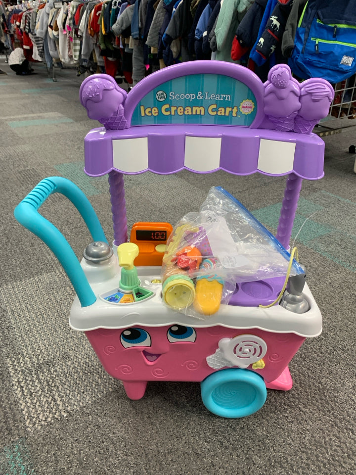 LeapFrog Scoop and Learn Ice Cream Cart *WITH ACCESSORIES