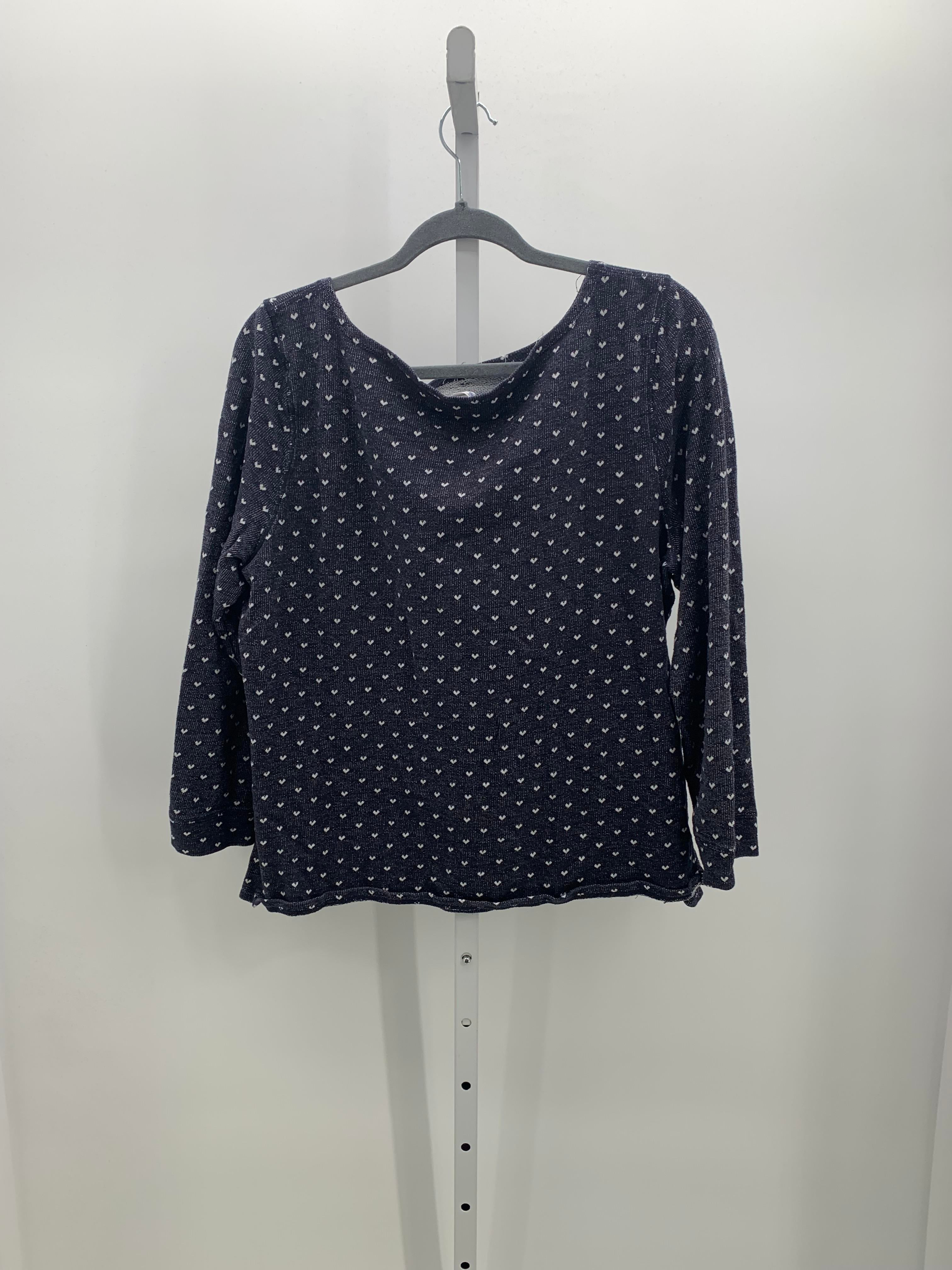 Talbots Size X Large Petite Petite Long Sleeve Shirt