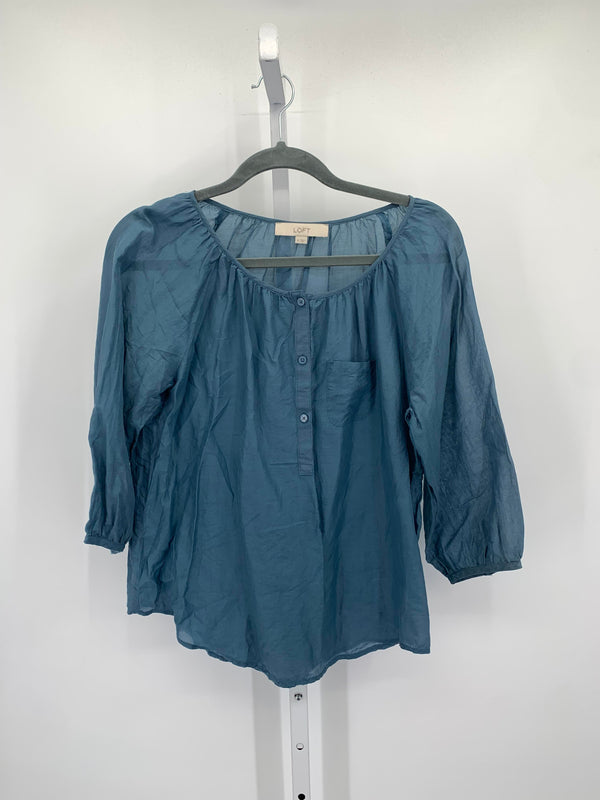 Loft Size Medium Misses 3/4 Sleeve Shirt