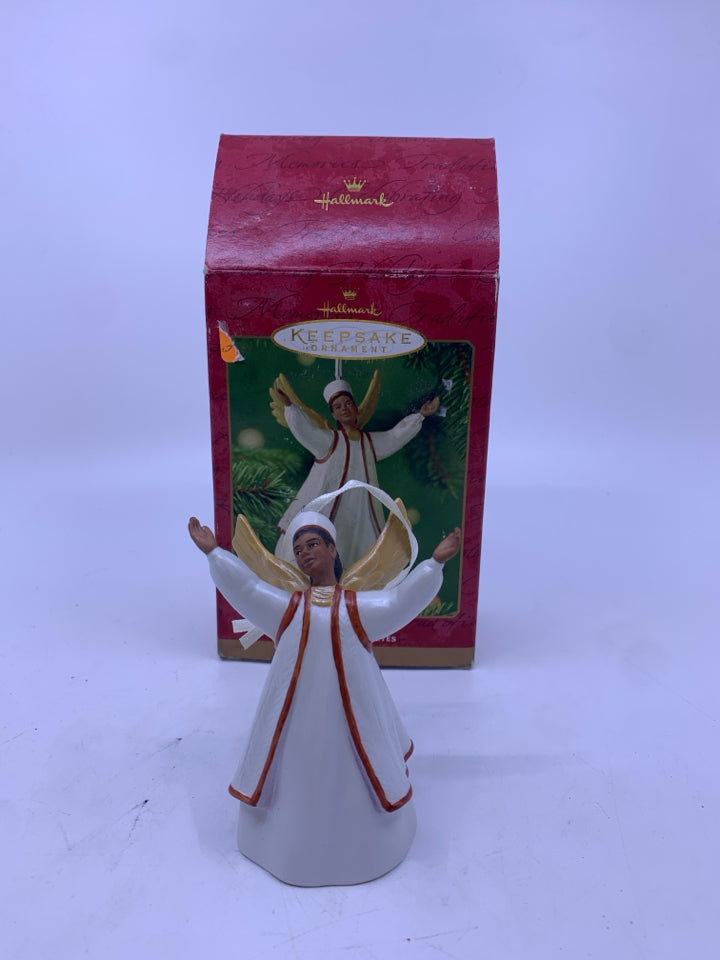 HALLMARK GRACEFUL ANGEL BELL ORNAMENT.