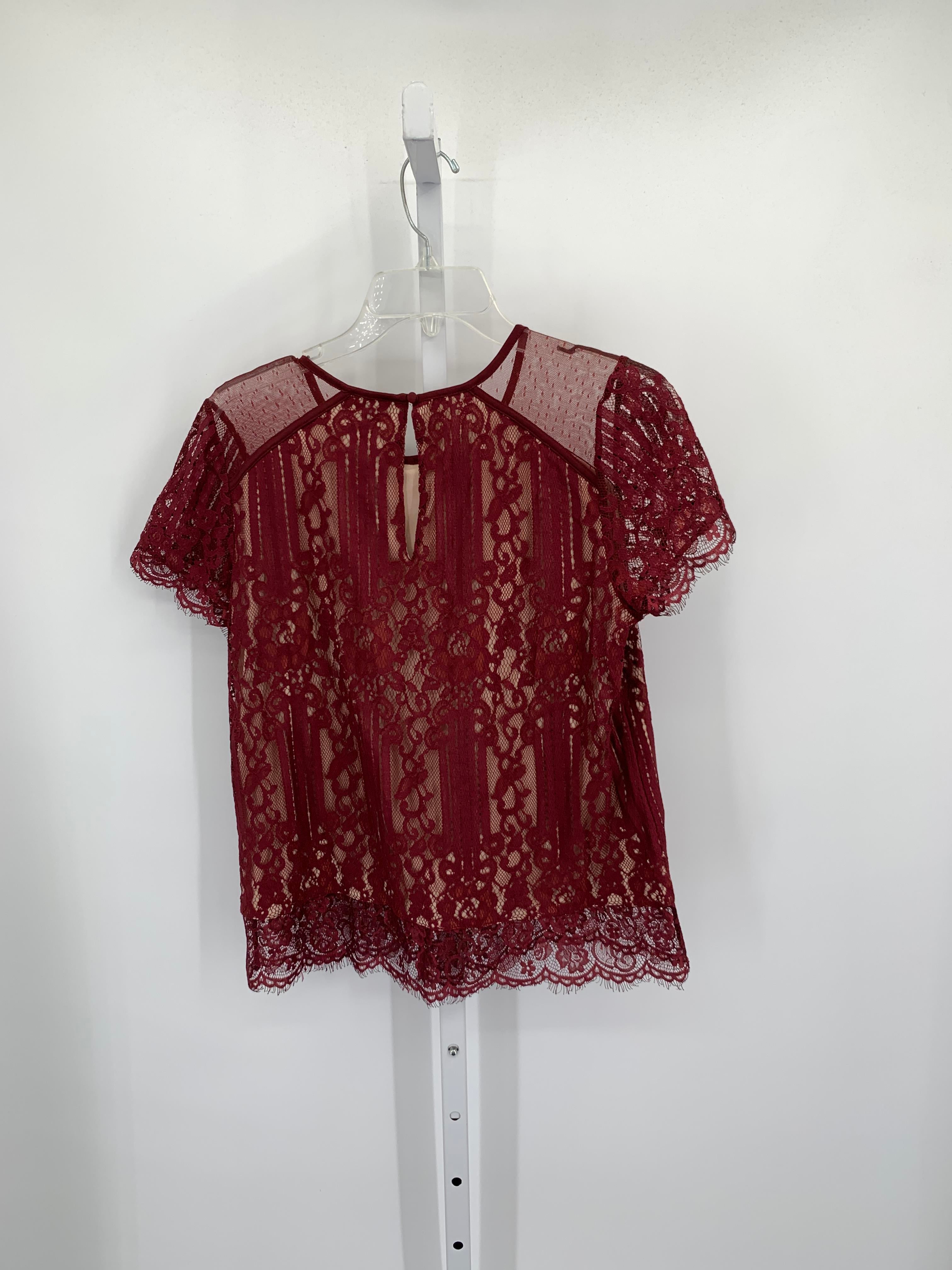 Express Size Medium Misses Short Sleeve Shirt