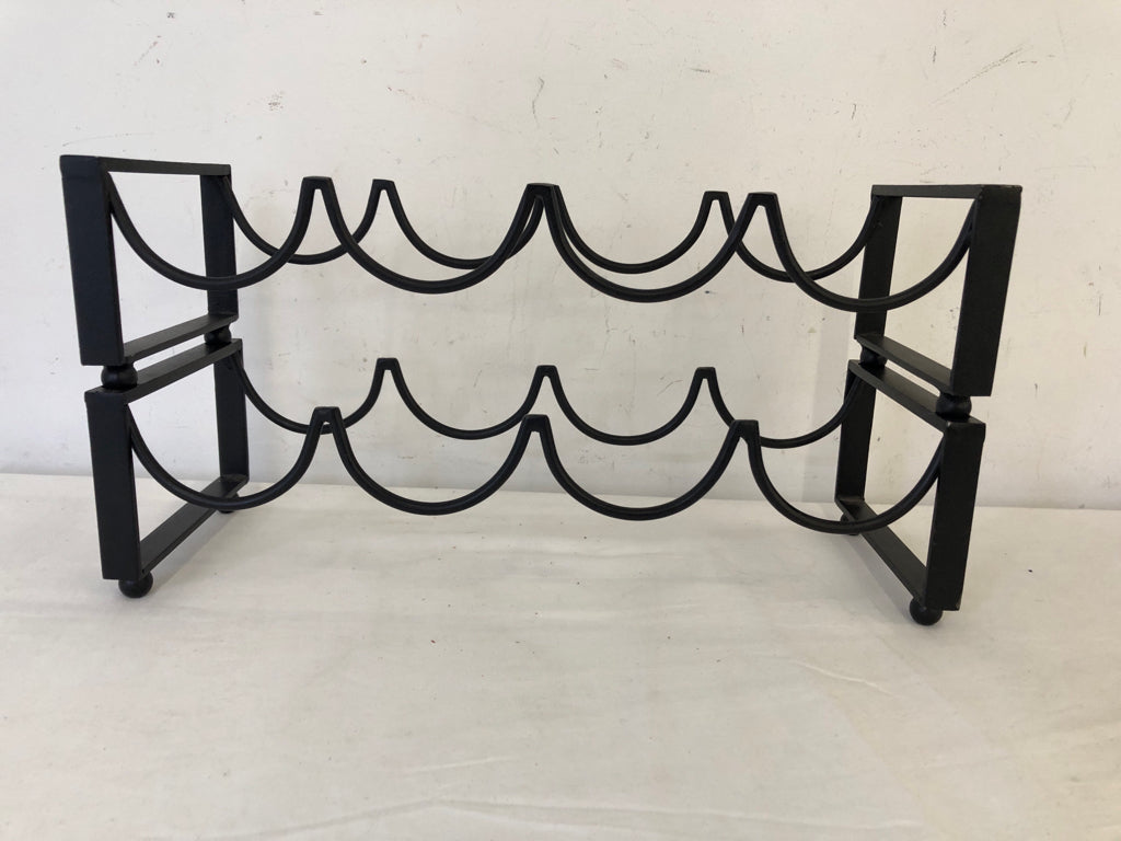 2PC STACKING WINE RACK.