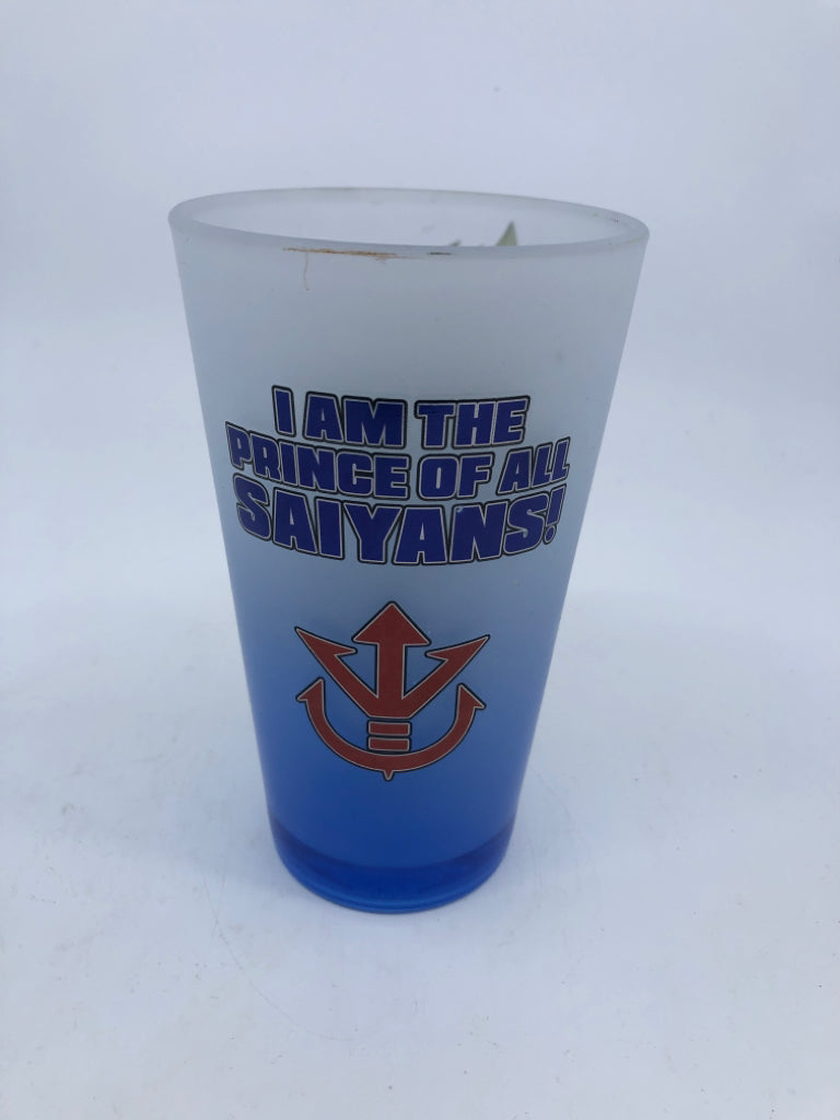 FROSTED DRAGON BALL Z GLASS.