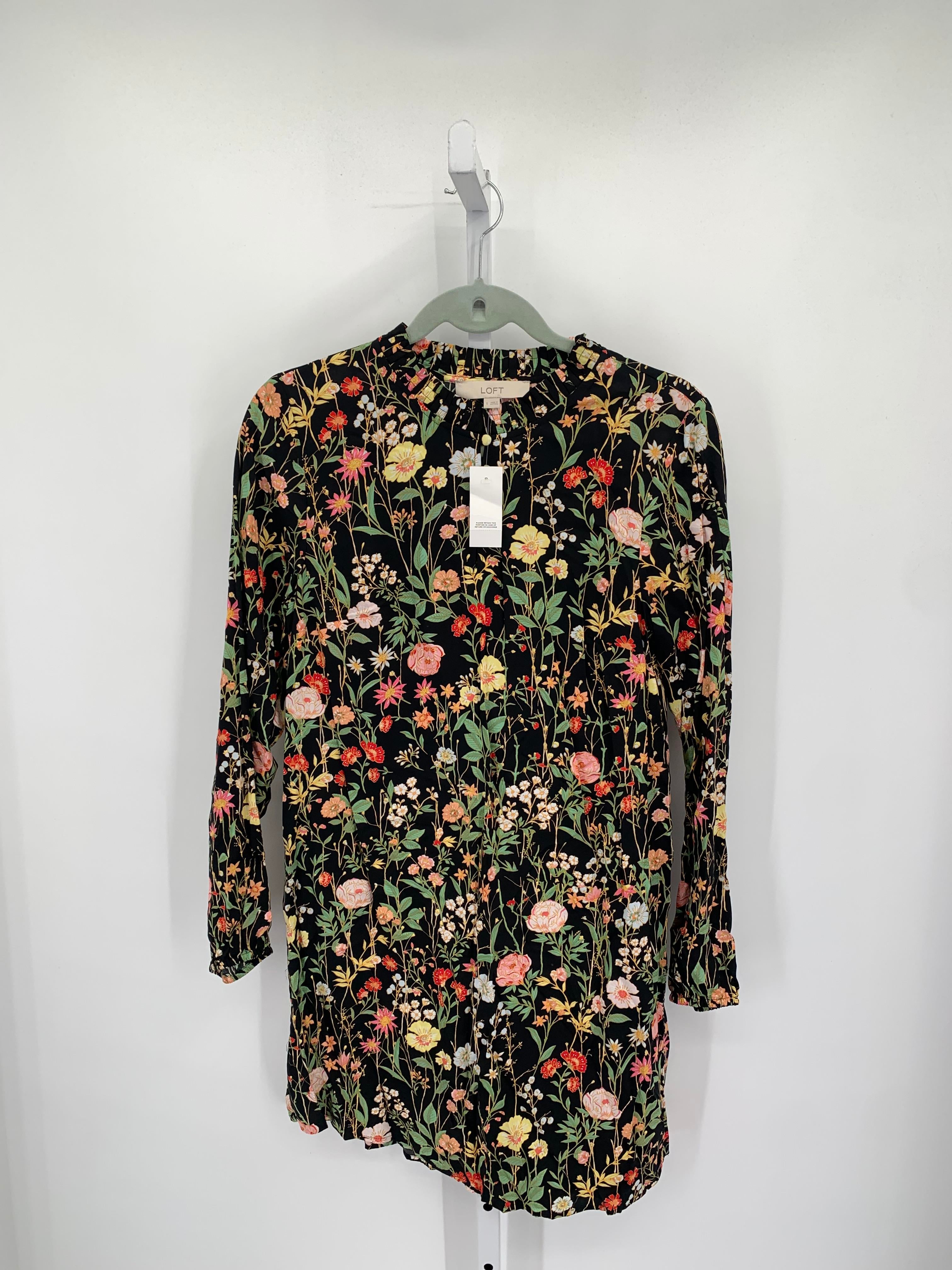 Loft Size Small Misses Long Sleeve Dress