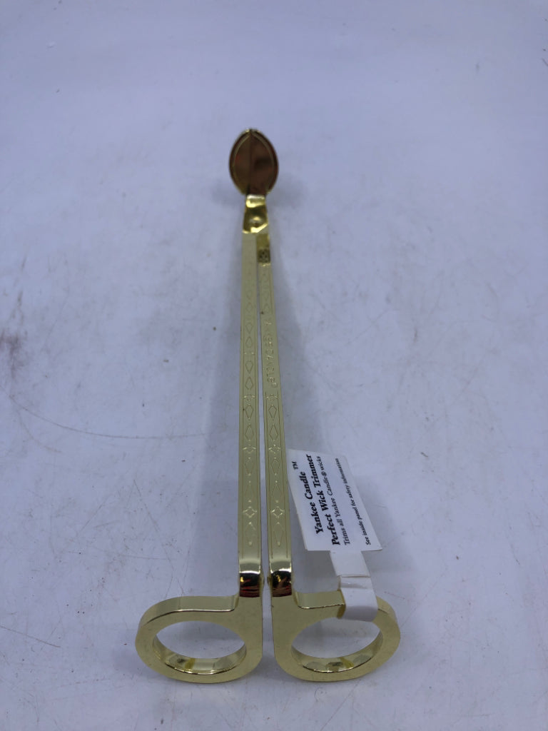 NWT GOLD WICK TRIMMER-YANKEE CANDLE.
