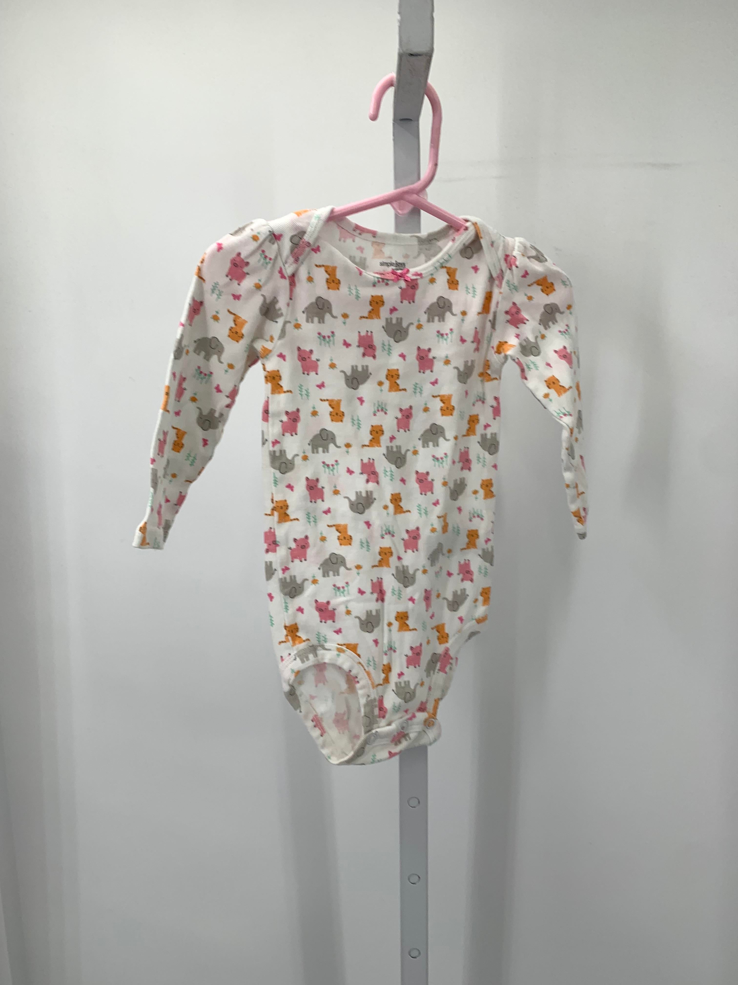 Simple Joys Size 18 Months Girls Long Sleeve Shirt