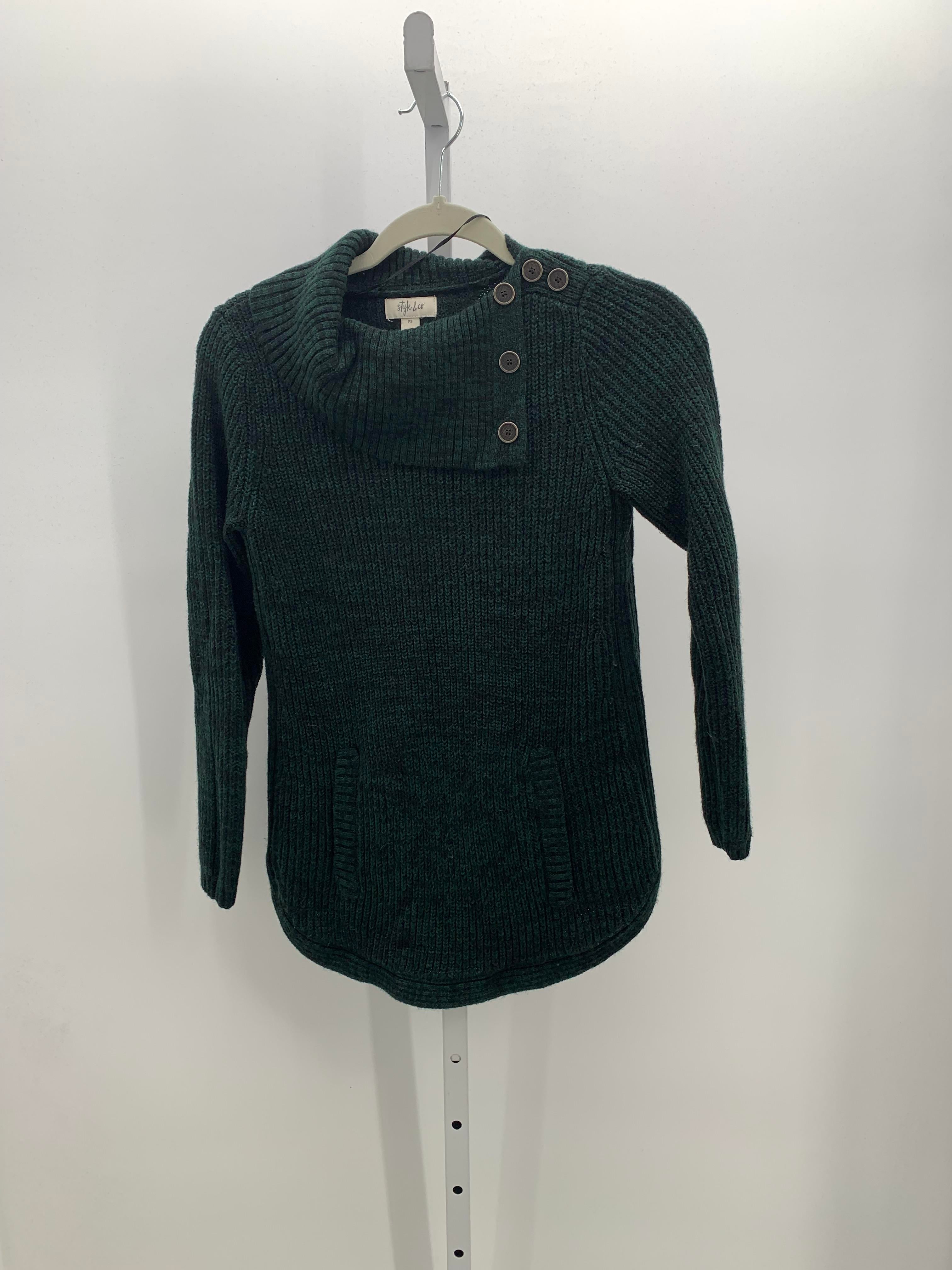 Style & Co. Size Small Petite Petite Long Slv Sweater