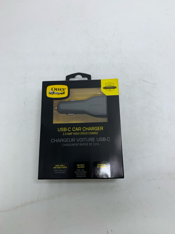 NIB USB-C CAR CHARGER OTTER BOX.