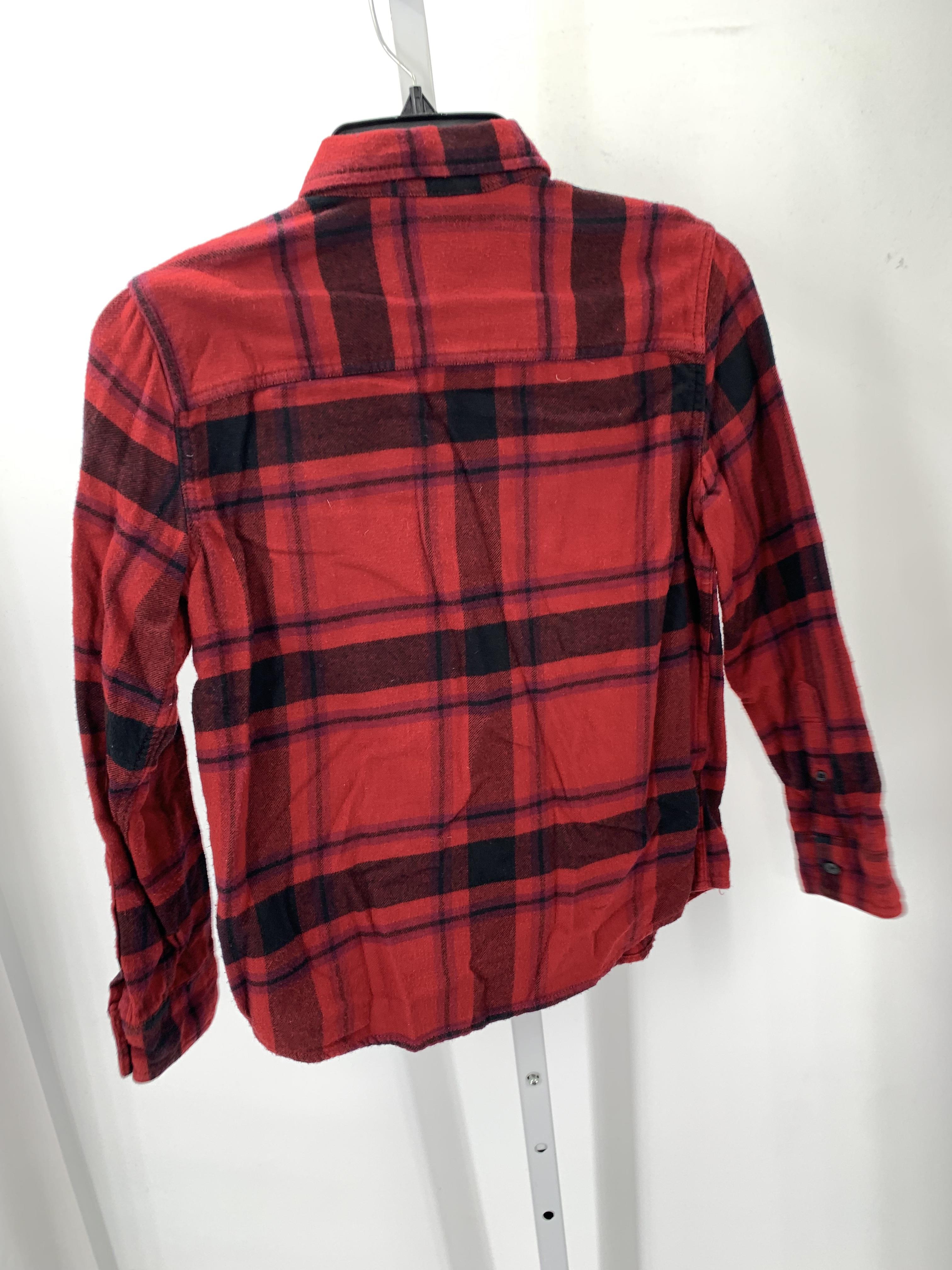 PLAID BTN DOWN