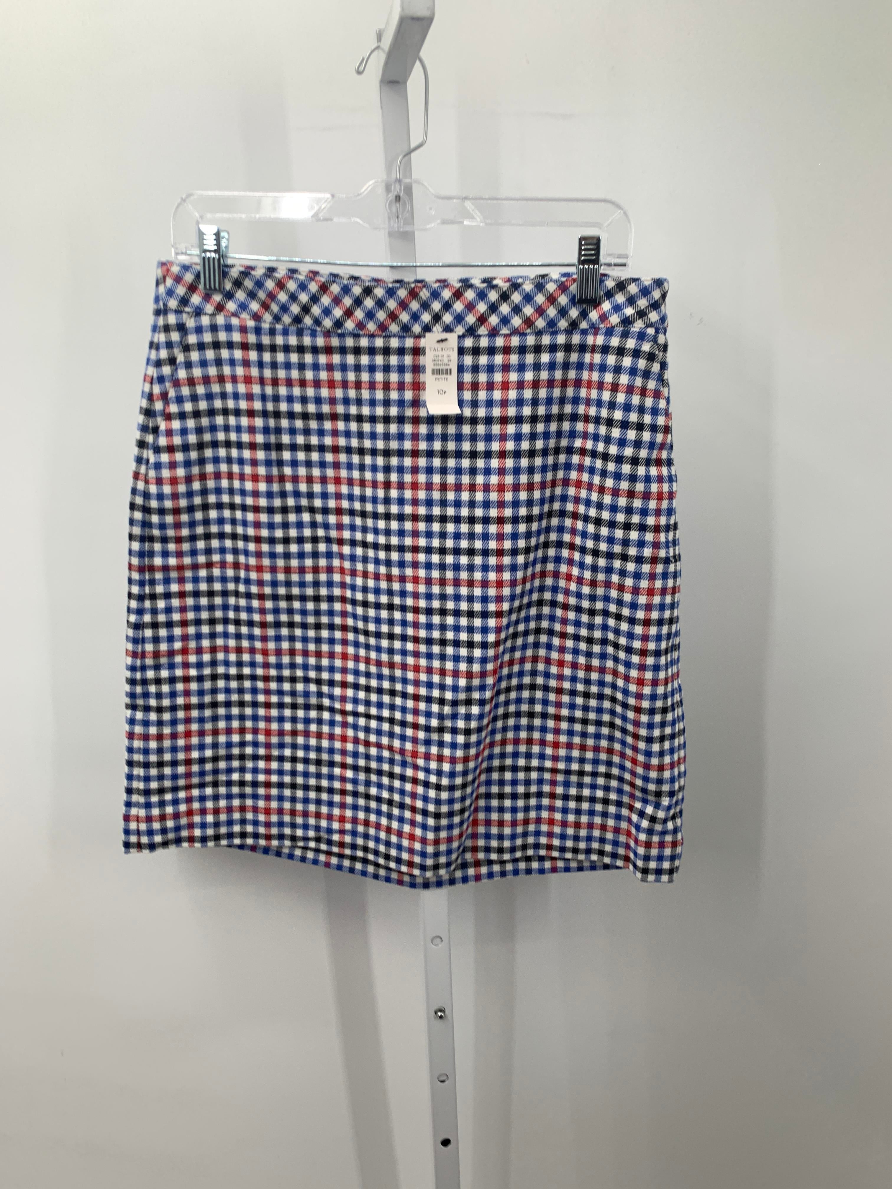 Talbots Size 10 Petite Petite Skirt