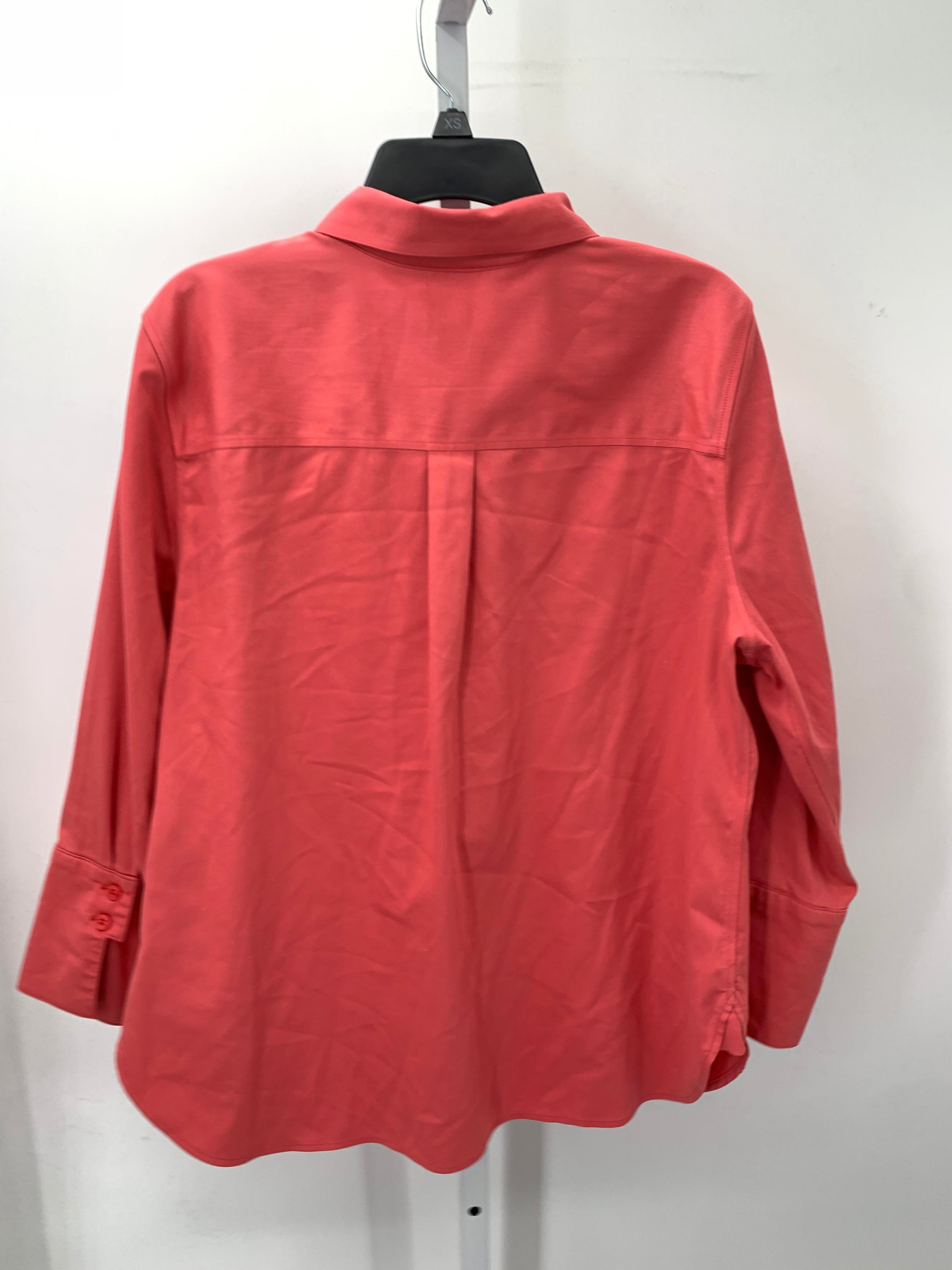 Chico's Size 12 Misses Long Sleeve Shirt