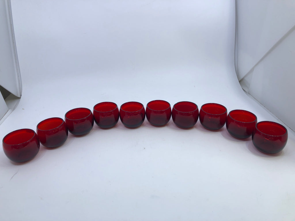 10 ROLEY POLEY BOWLS.