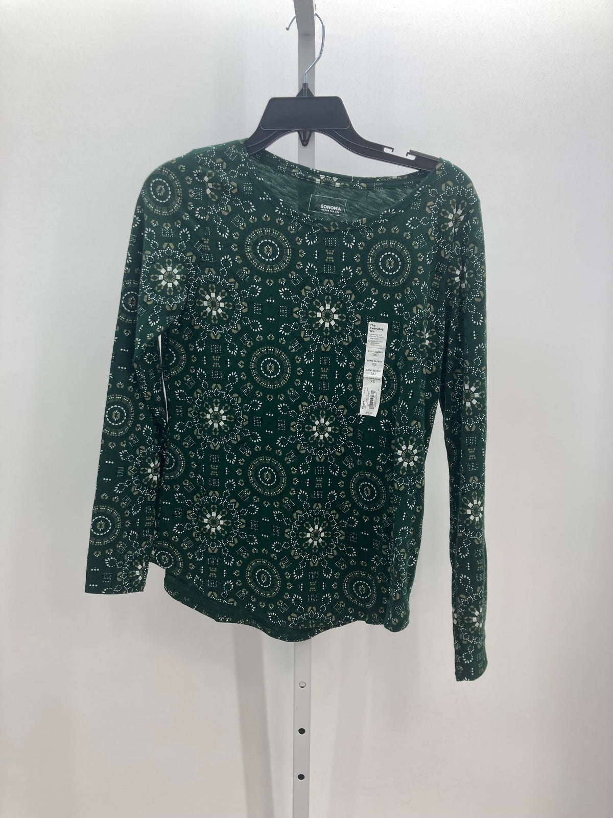 Sonoma Size X Small Misses Long Sleeve Shirt