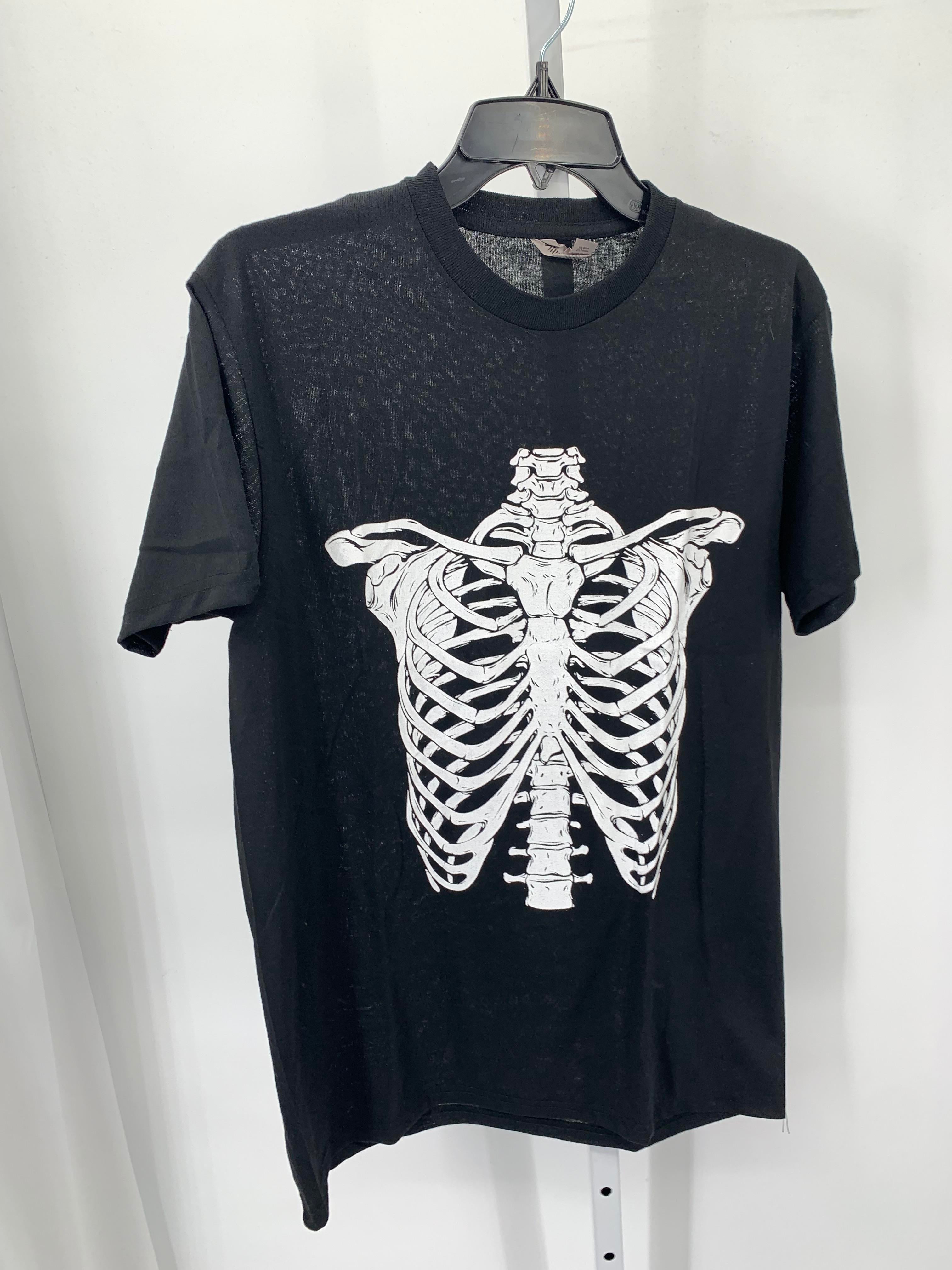 NWOT SHORT SLV SHIRT RIBCAGE.