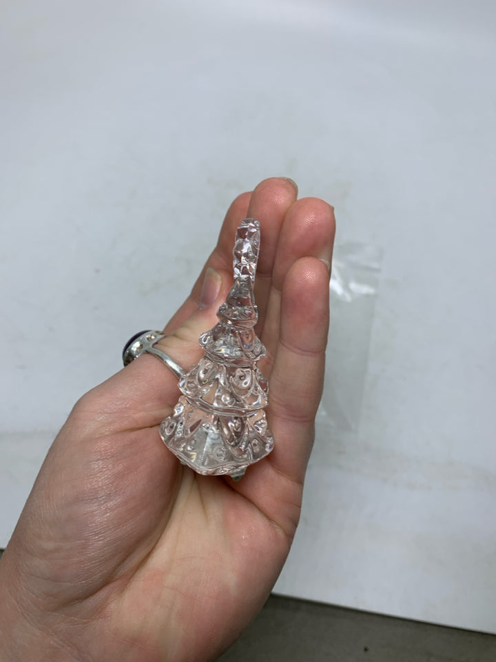MINI MARQUIS CRYSTAL CHRISTMAS TREE IN BAG.