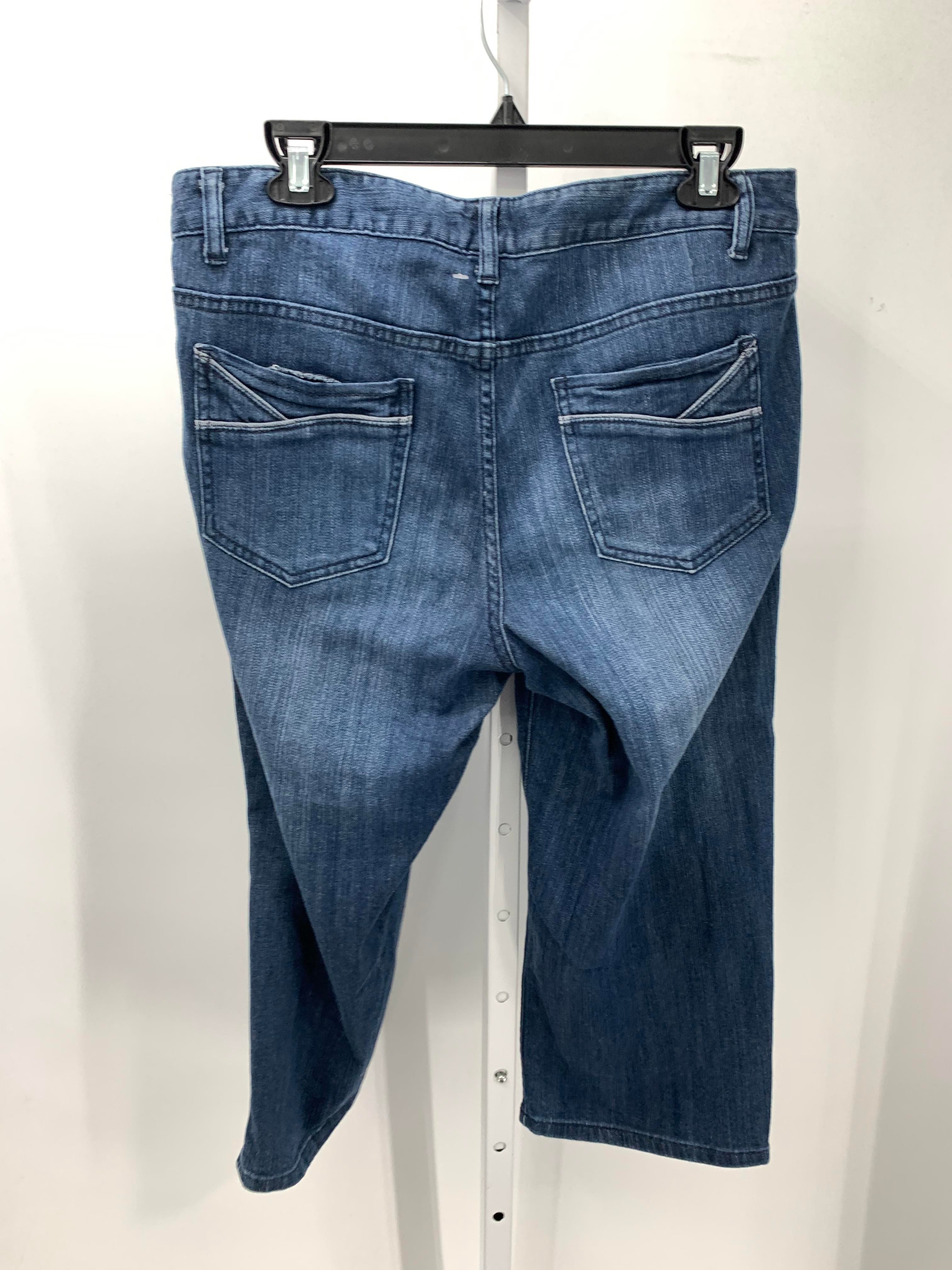 Christopher & Banks Size 10 Misses Cropped Jeans