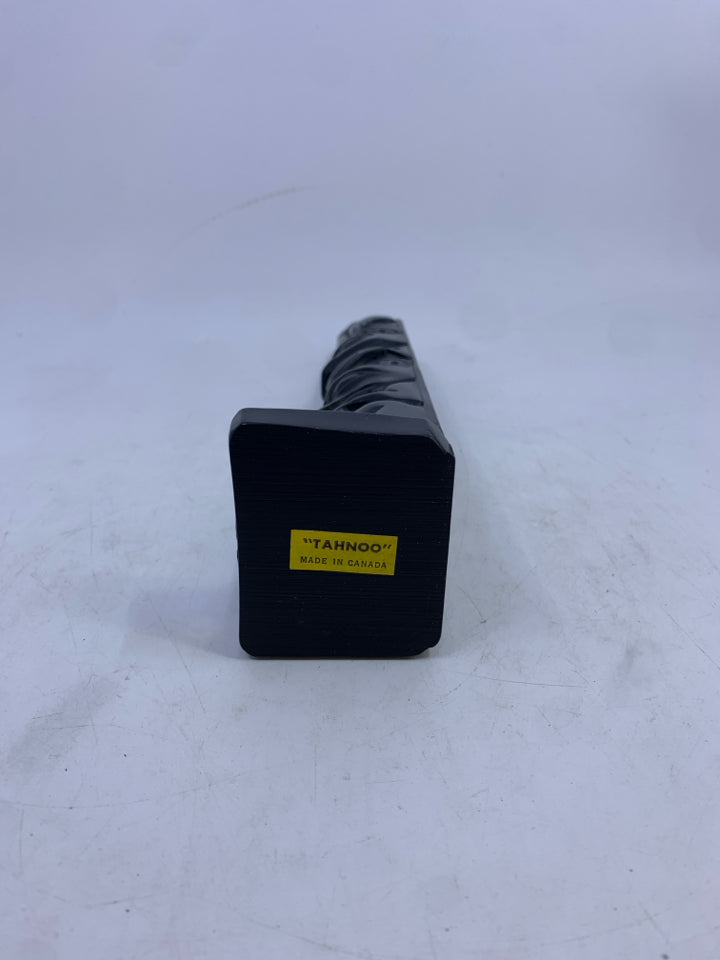 HUMAN, ANIMAL W/TONGUE OUT, ANIMAL, EAGLE TOTEM POLE HAND CARVED CFB COMOX CANAD