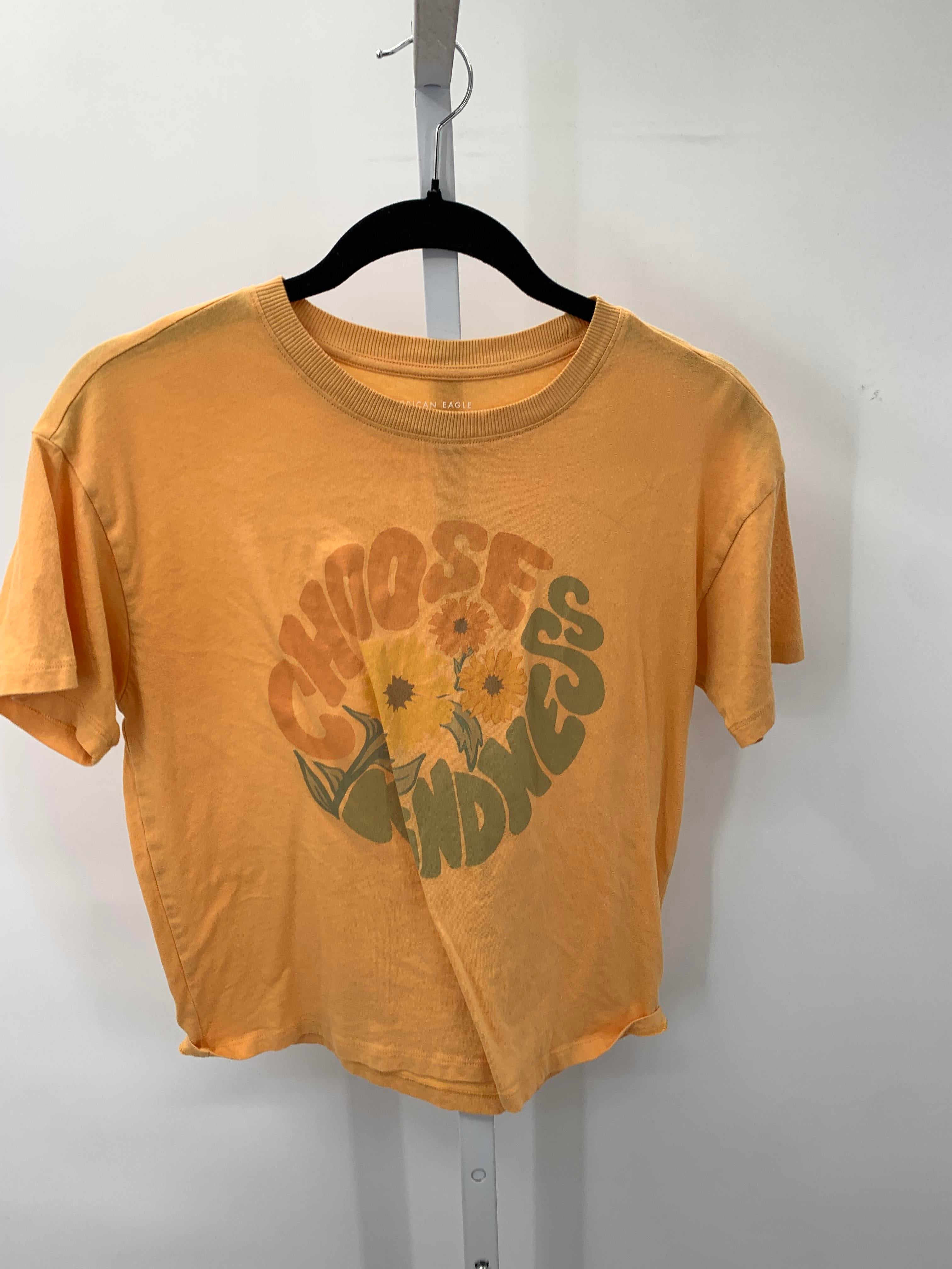 American Eagle Size X Small Juniors Short Sleeve Shirt