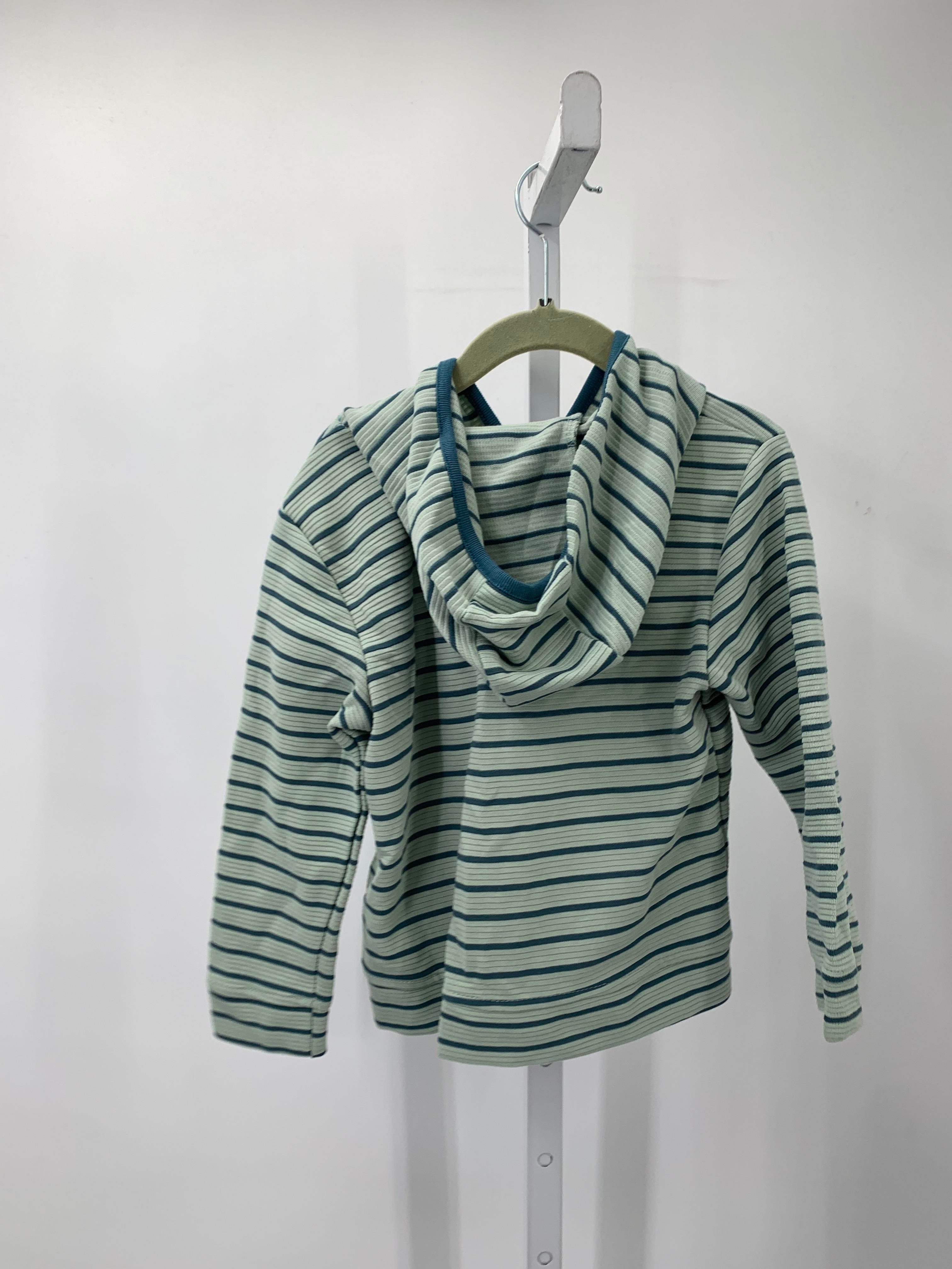 BLUE STRIPES HOODED.