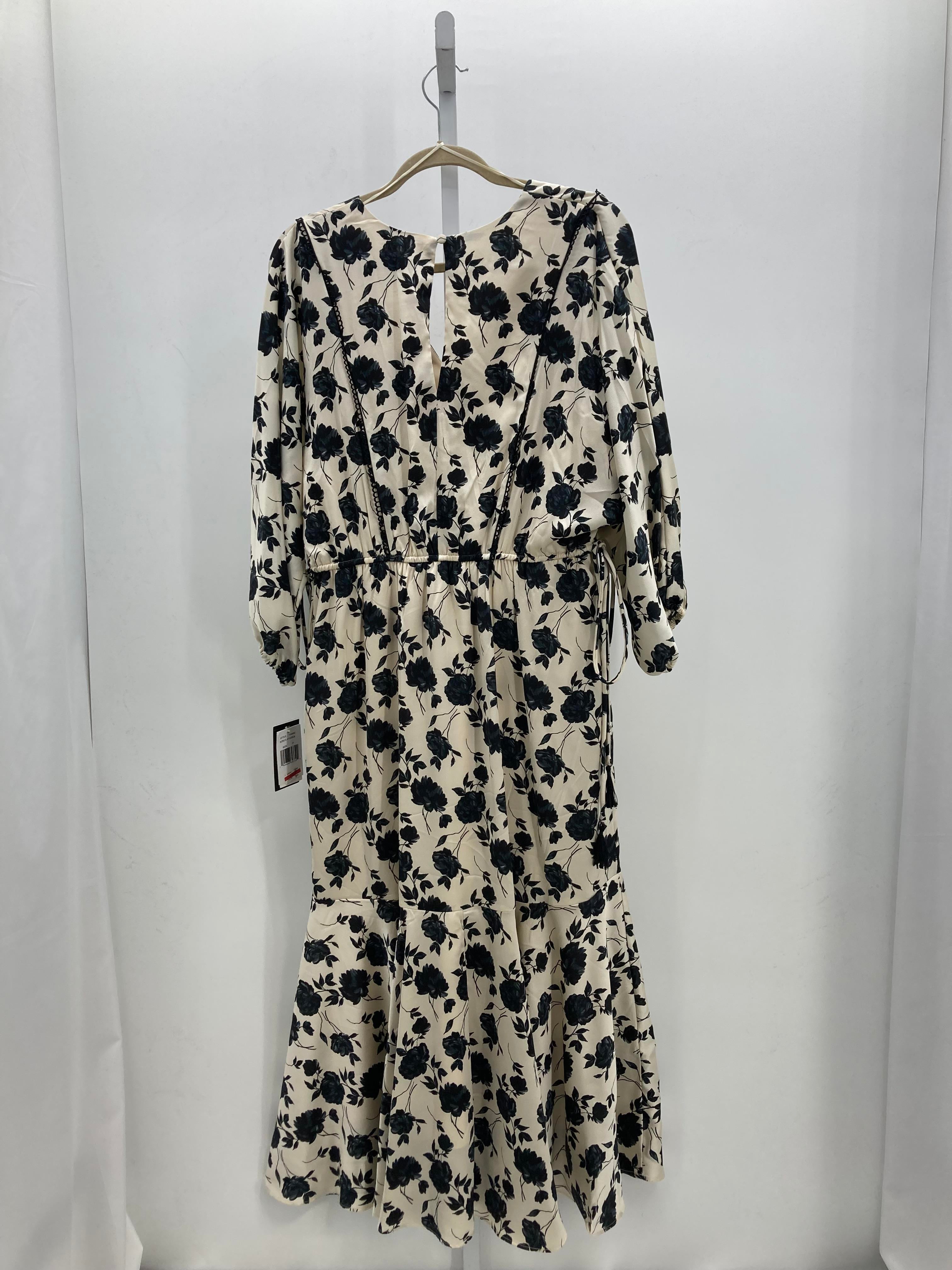 Size 14 Misses 3/4 Sleeve Dress