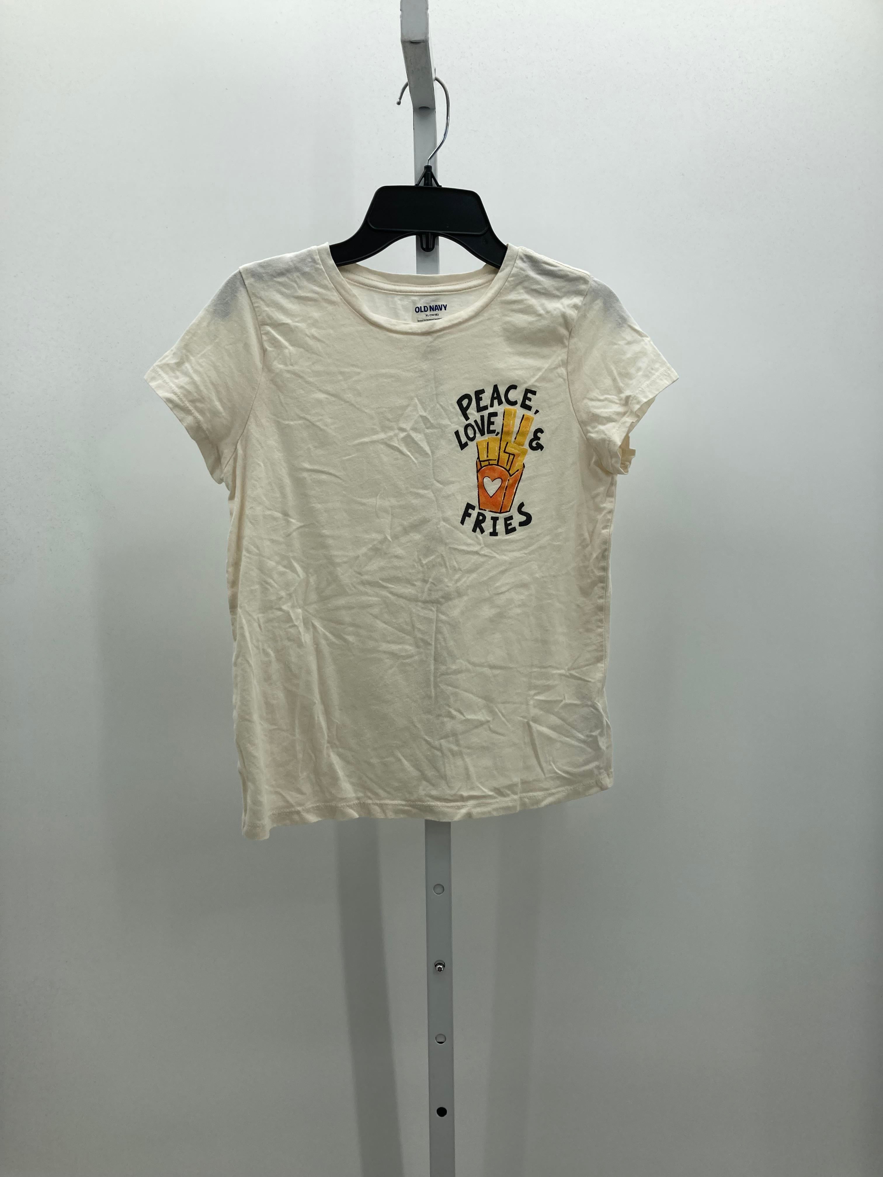 Old Navy Size 14-16 Girls Short Sleeve Shirt