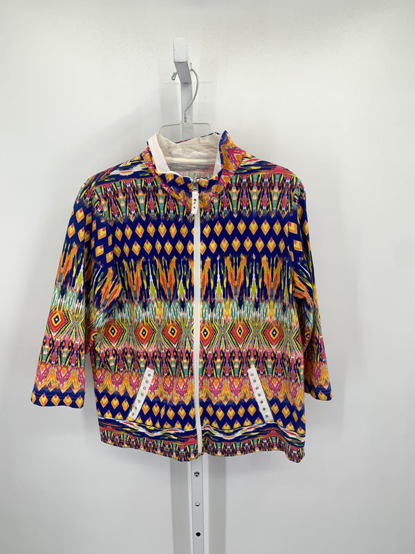 onque Size Large Petite Petite Sweat Jacket