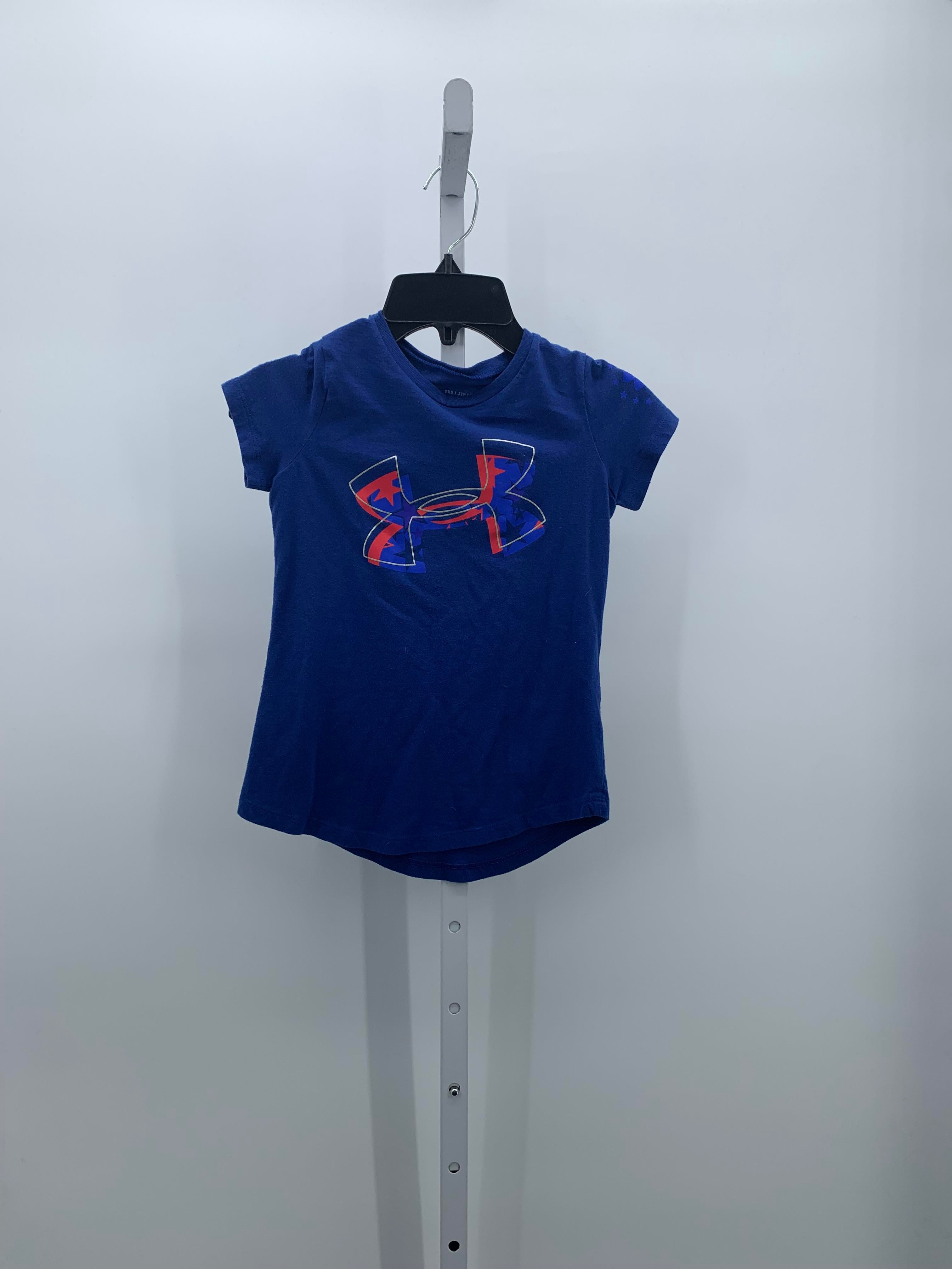 Under Armour Size 8 Girls Short Sleeve Shirt