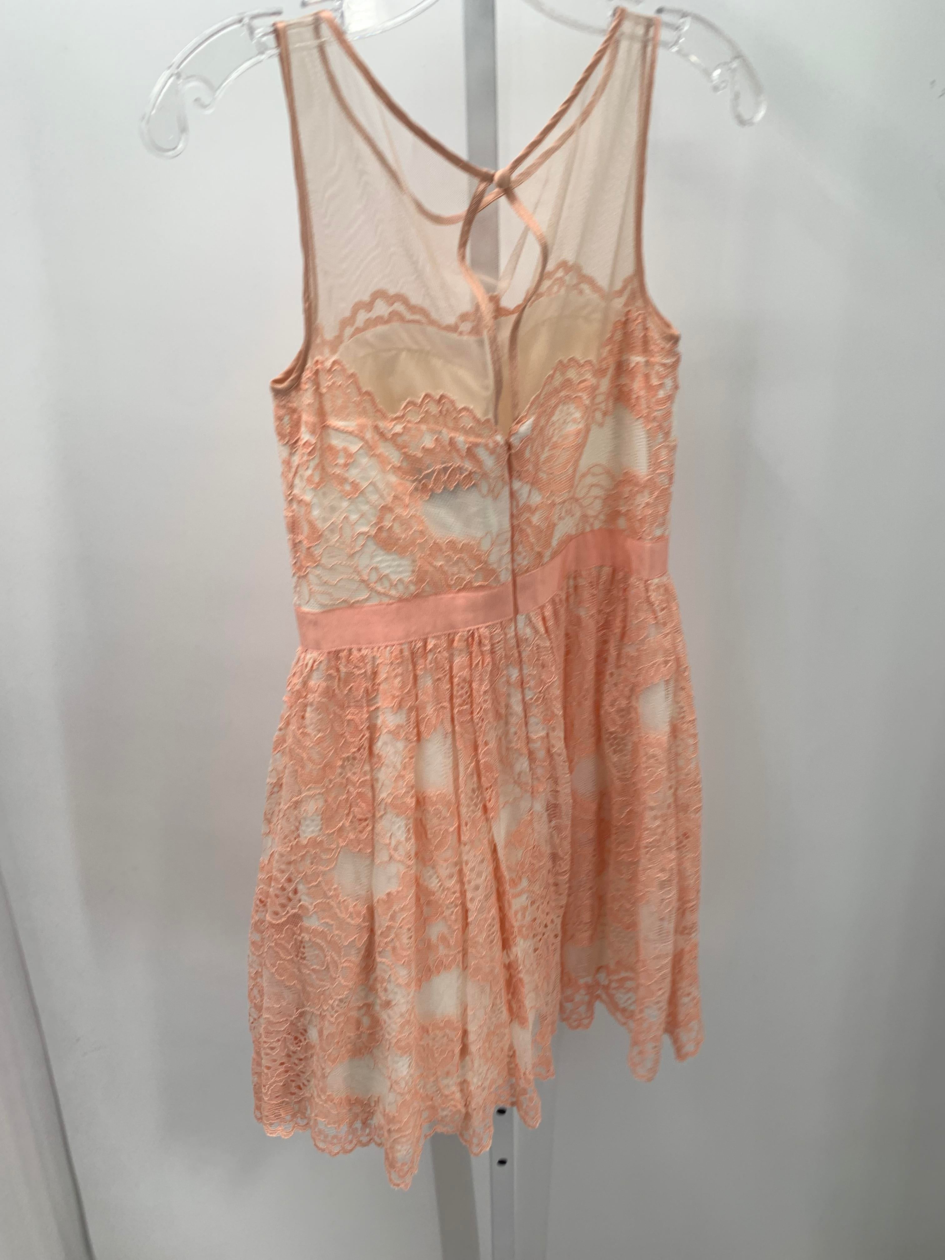 Aqua Size 4 Juniors Sleeveless Dress